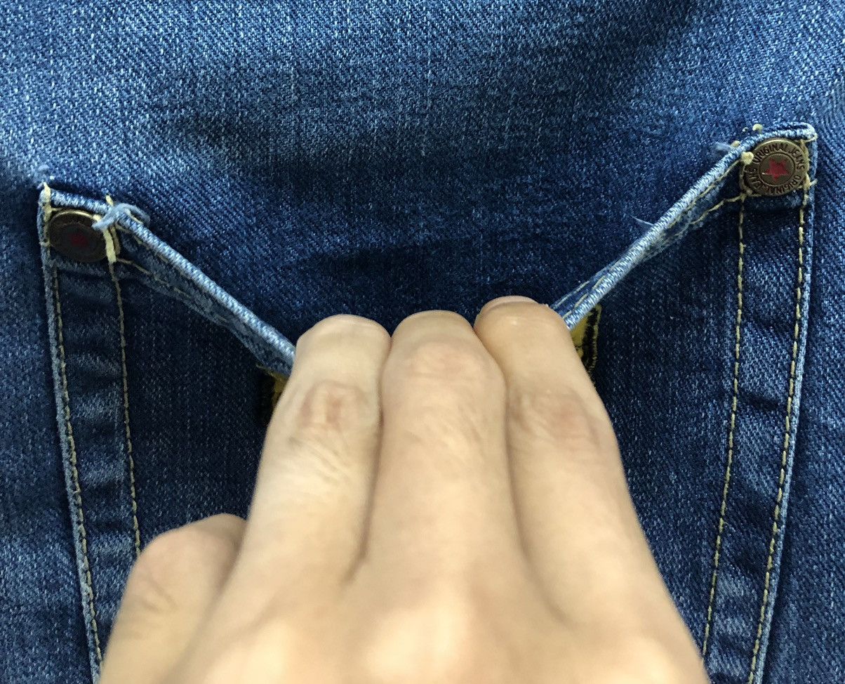 Jean Vintage Original Jeans Pants Size 32" / US 10 / IT 46 - 11 Thumbnail