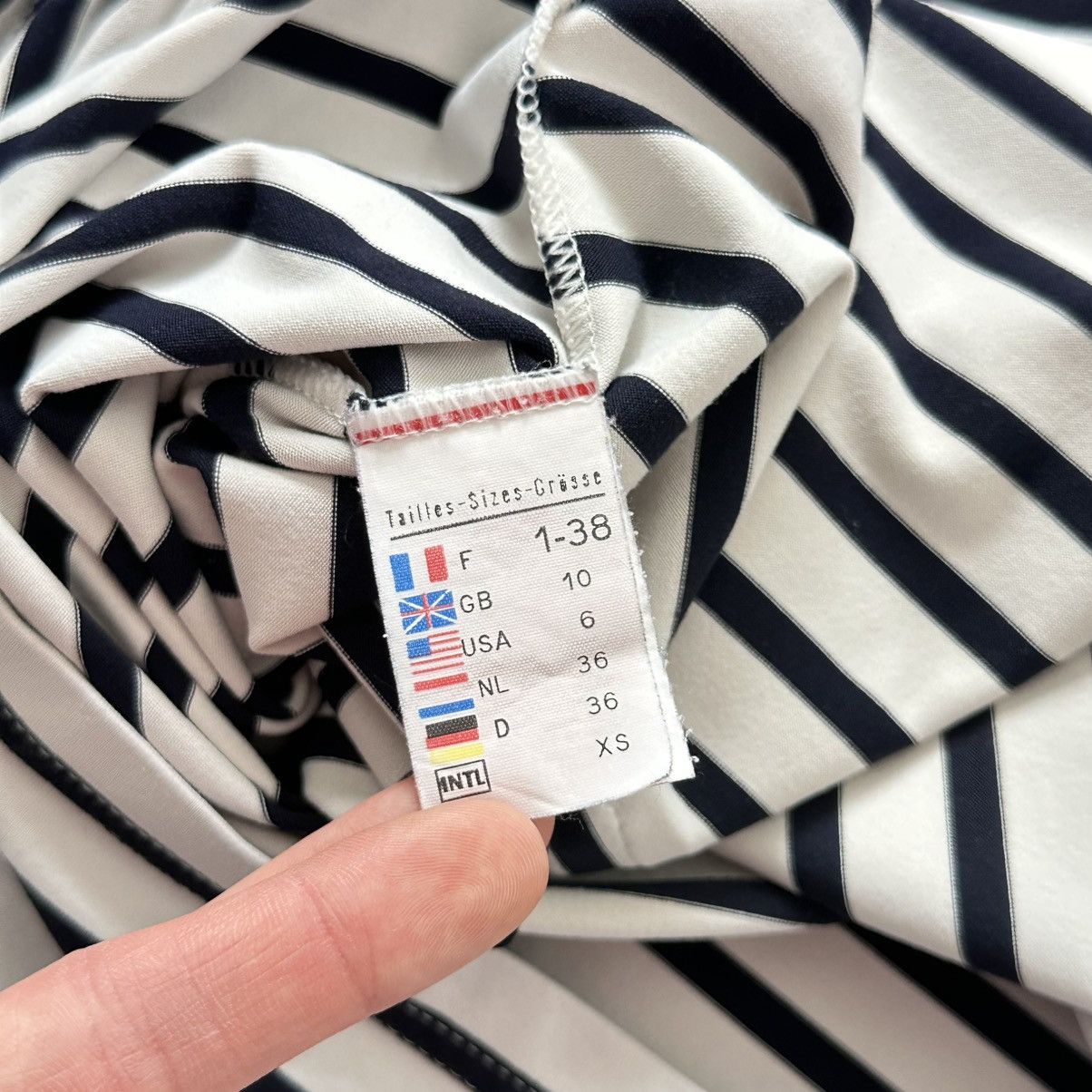 Hysteric Glamour Saint James Rare Striped Hoodie Guess Asap Rocky Style Size S / US 4 / IT 40 - 9 Thumbnail