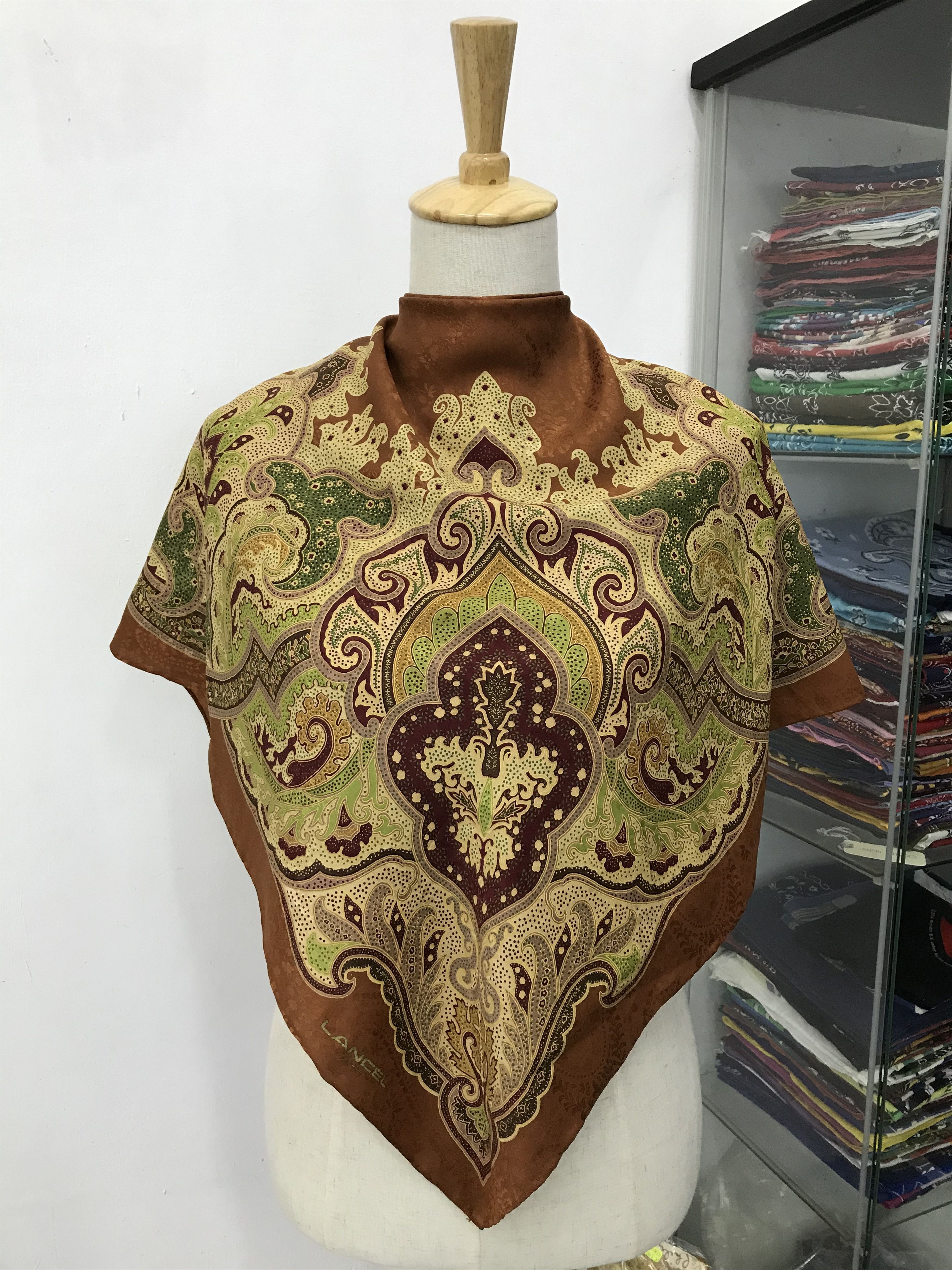 Lancel Vintage Lancel Silk Scarf Size ONE SIZE - 1 Thumbnail
