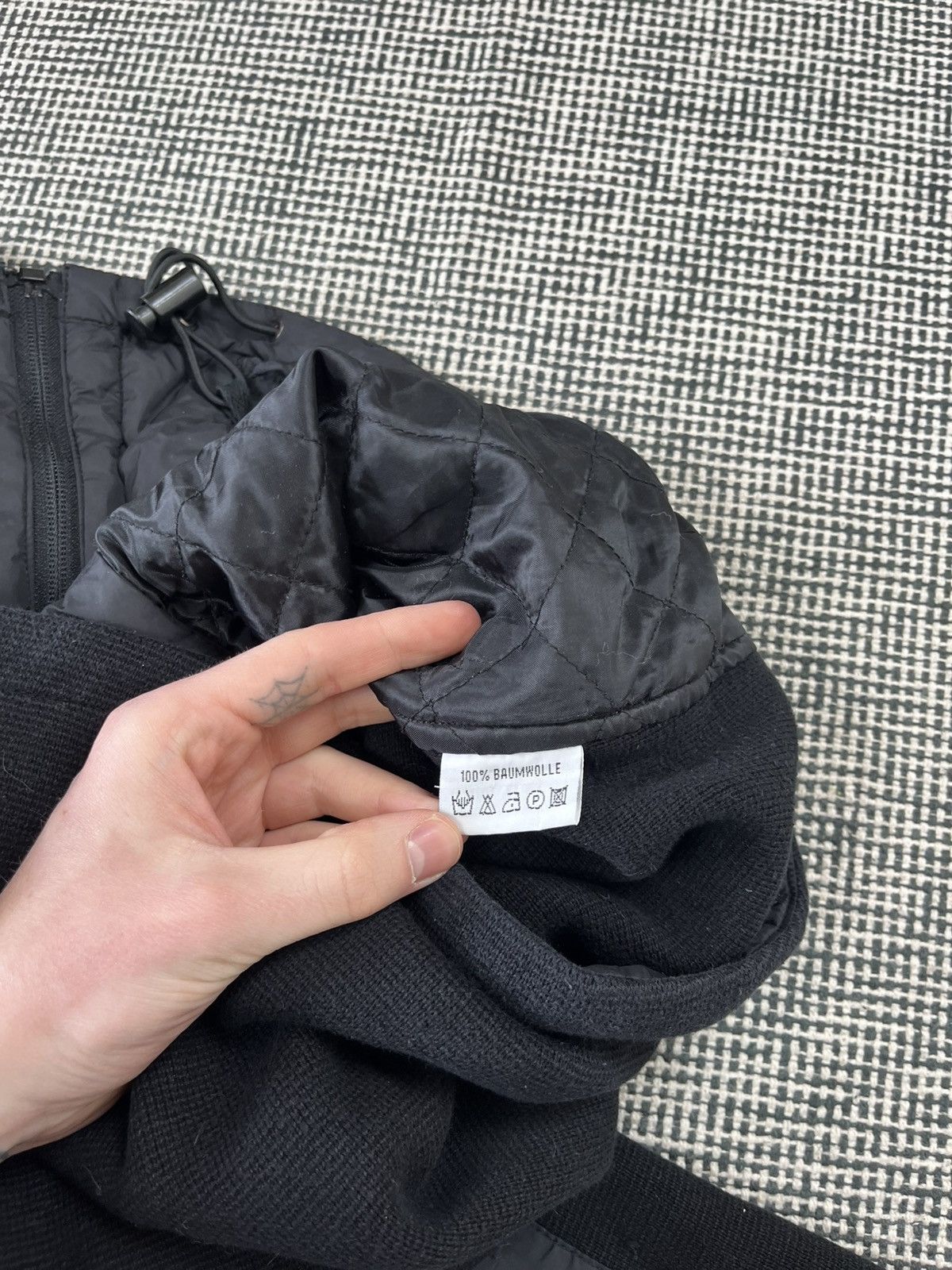 Japanese Brand × Jet Lag × Vintage JET LAG y2k bondage nylon sweater cargo rave cyber harajuku Size US XL / EU 56 / 4 - 6 Thumbnail