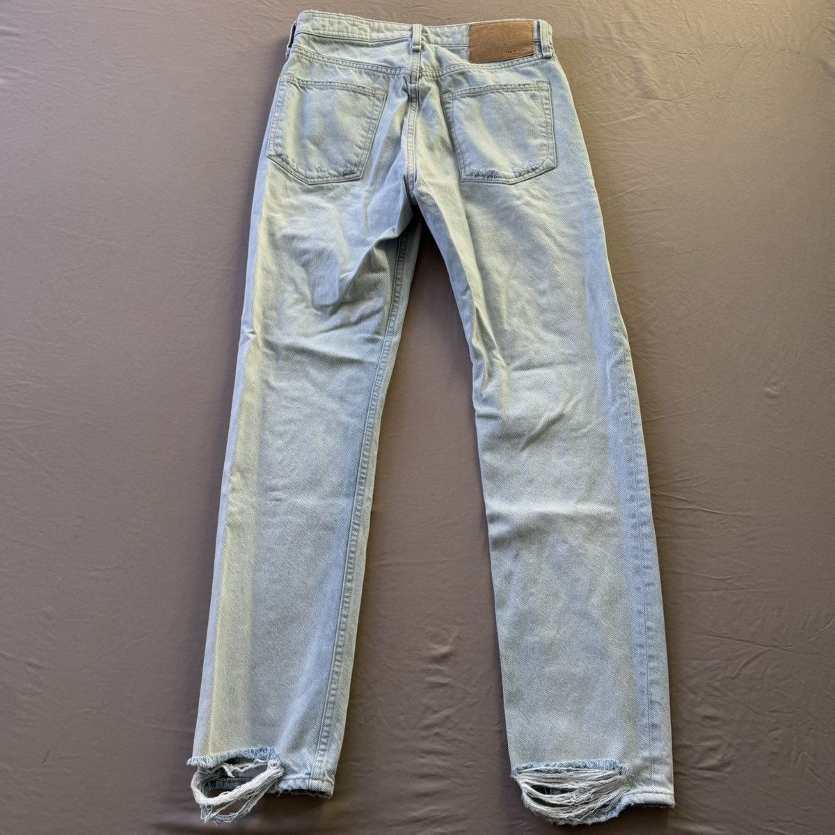 Rag & Bone Rag & Bone Maya High-Rise Slim Fit Destroyed Jeans Size 28" / US 6 / IT 42 - 2 Thumbnail