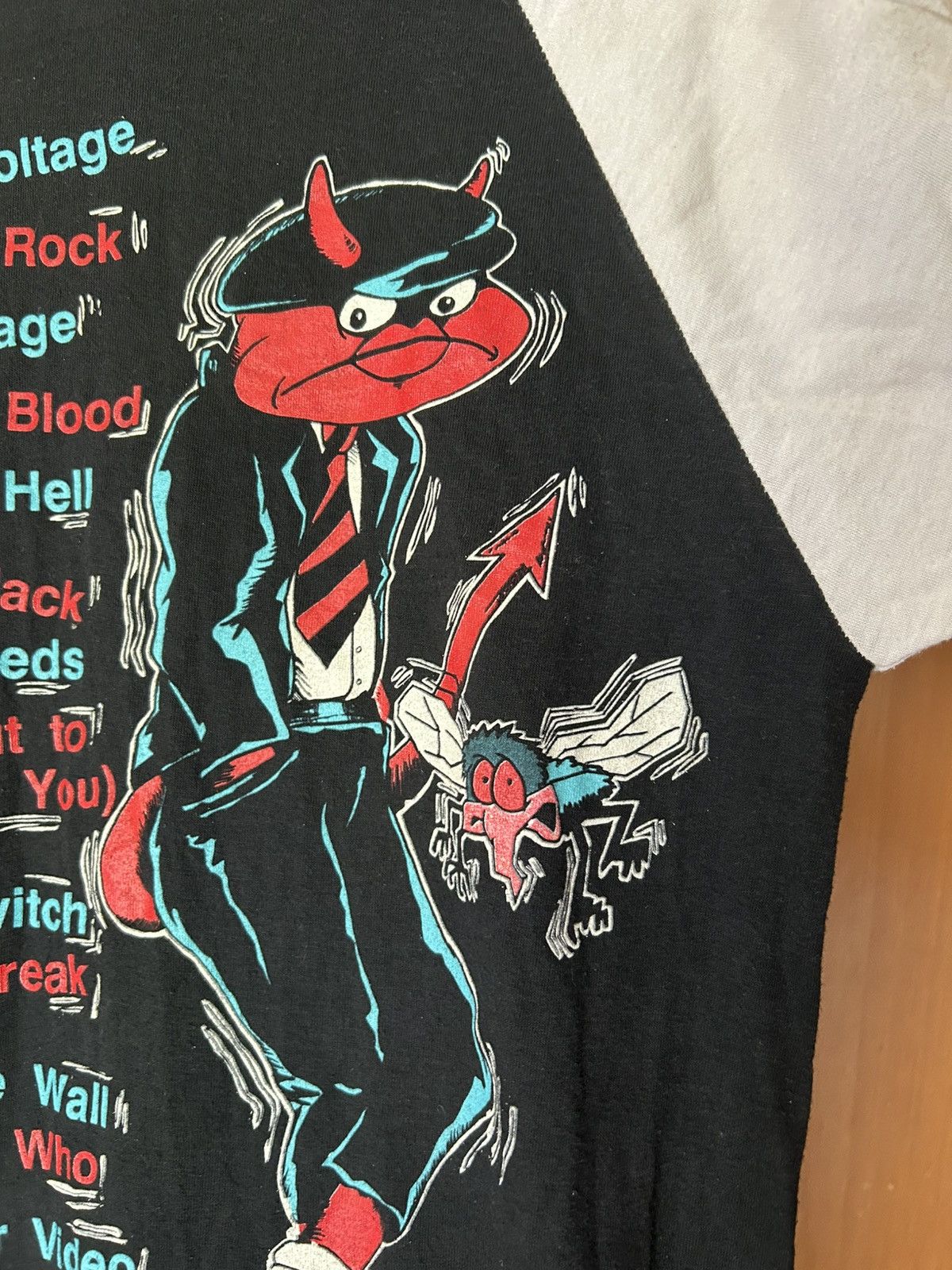 Other Vintage 1990 AC DC Tour Shirt Size Large Metal Rock Size US L / EU 52-54 / 3 - 8 Thumbnail