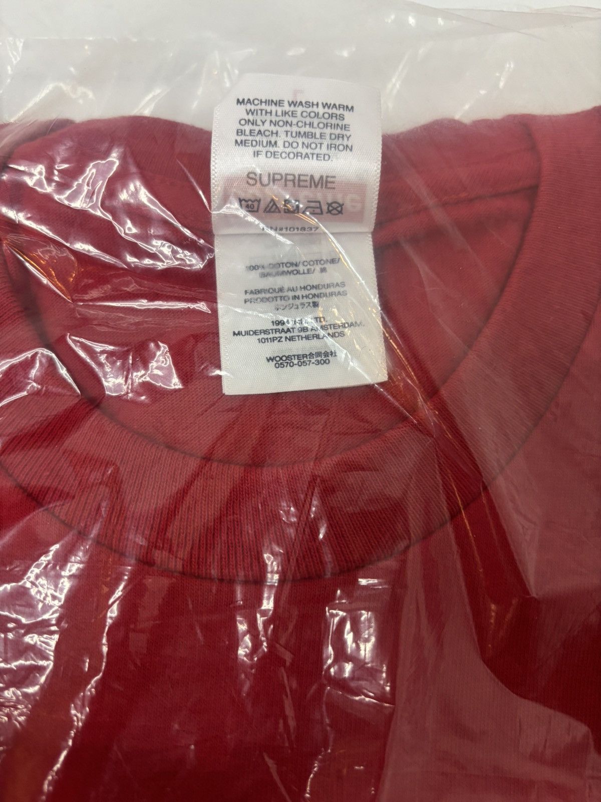 Supreme Supreme Playboi Carti Tee Red Size Large Size US L / EU 52-54 / 3 - 4 Thumbnail