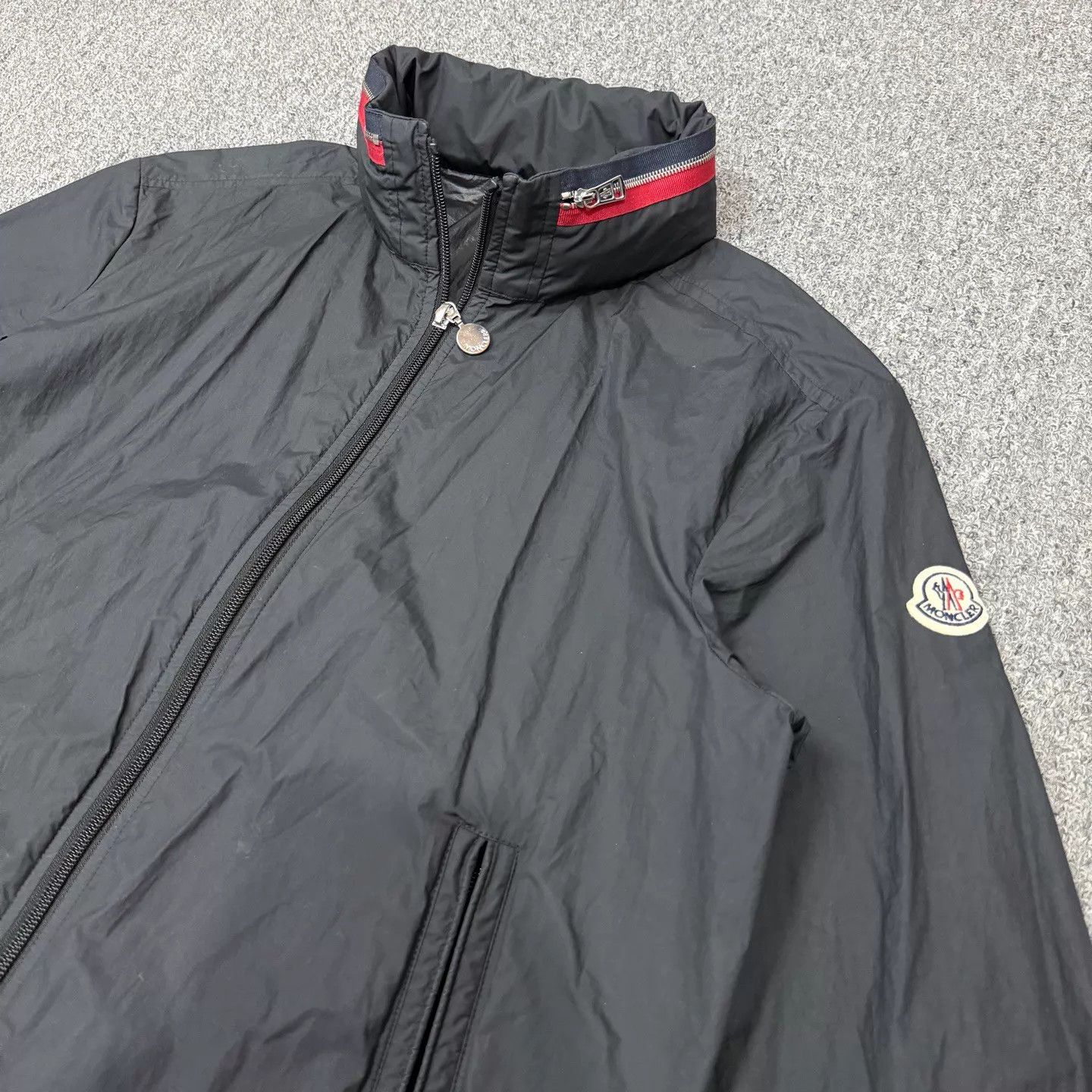 Moncler Moncler Black Collar Color Block Nylon Jacket 2 99 New Size US M / EU 48-50 / 2 - 3 Thumbnail