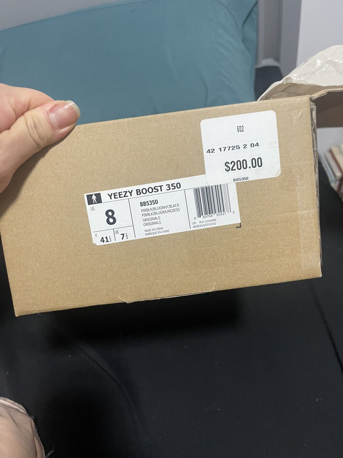 Yeezy Yeezy Pirate Black 350 OG version 2016 edition size 8 Size US 8 / EU 41 - 5 Thumbnail
