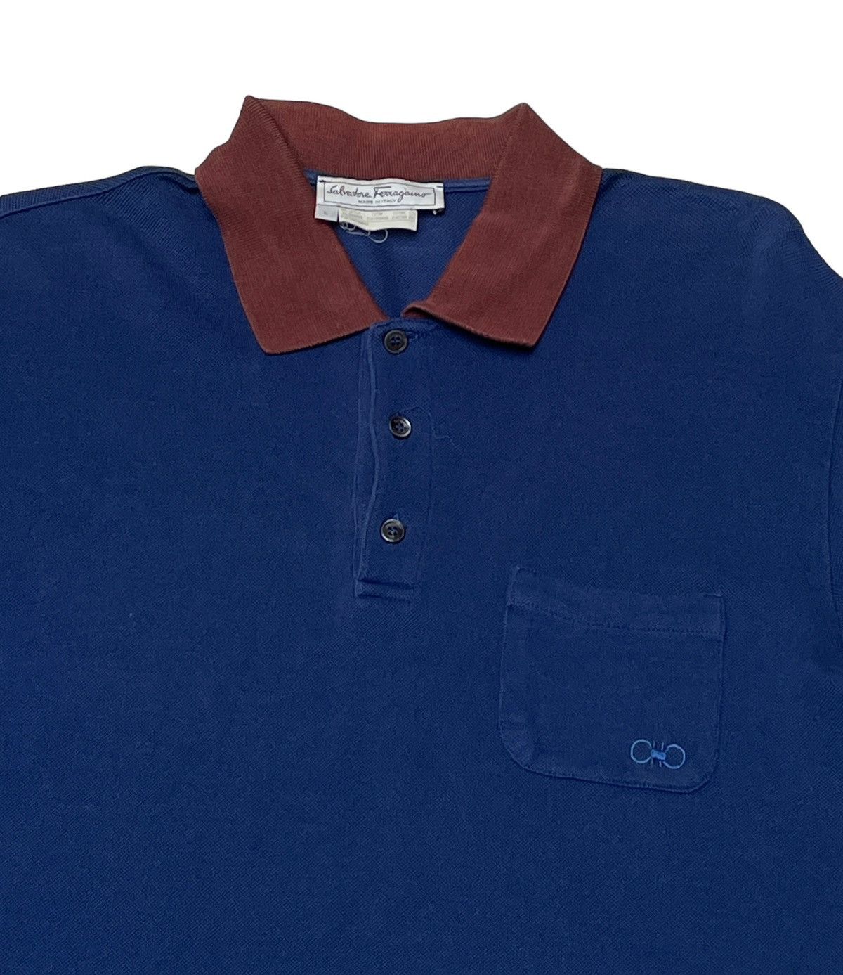 Salvatore Ferragamo】1990s Polo Shirt