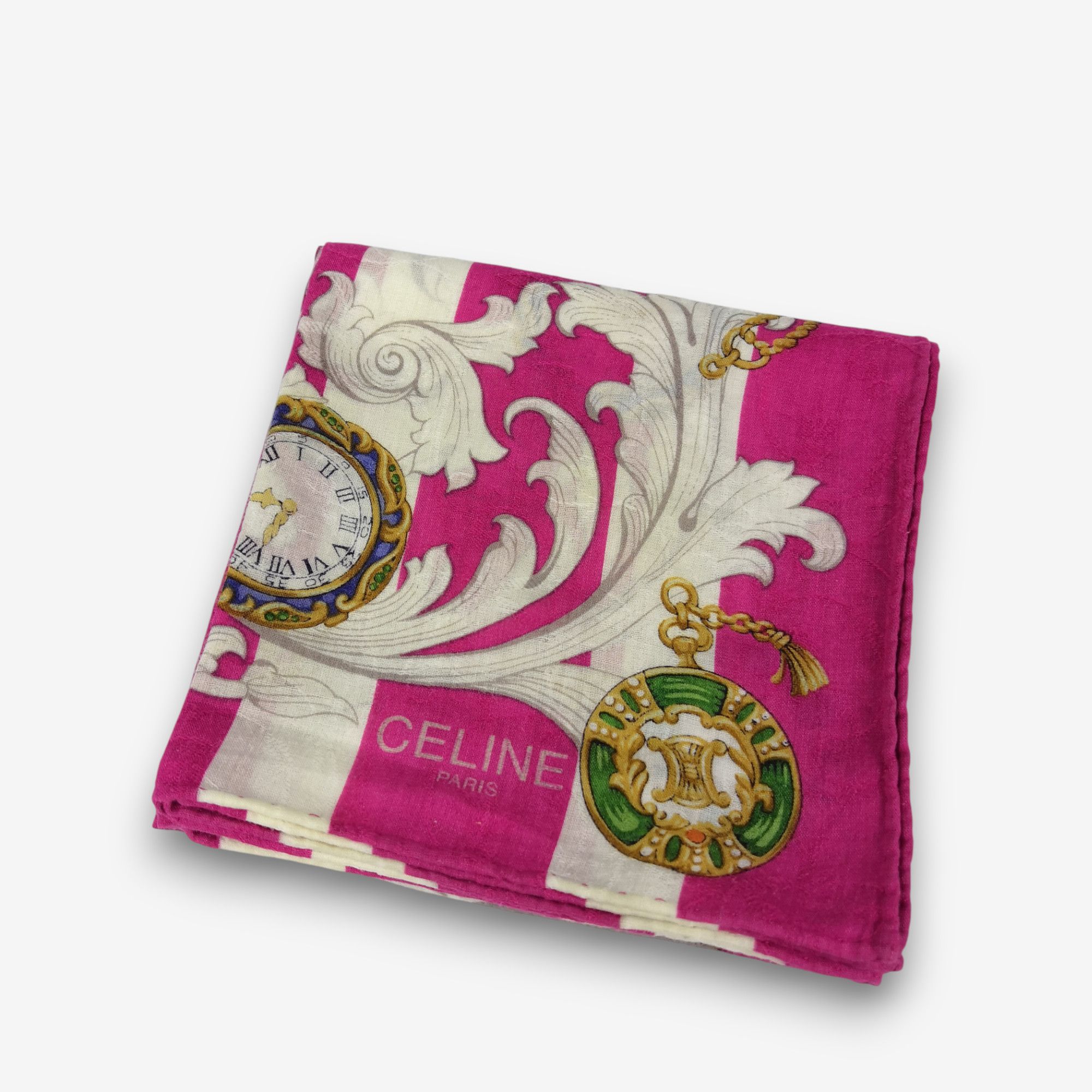Celine Vintage Celine Handkerchief Neckerchief Bandana Size ONE SIZE - 4 Thumbnail