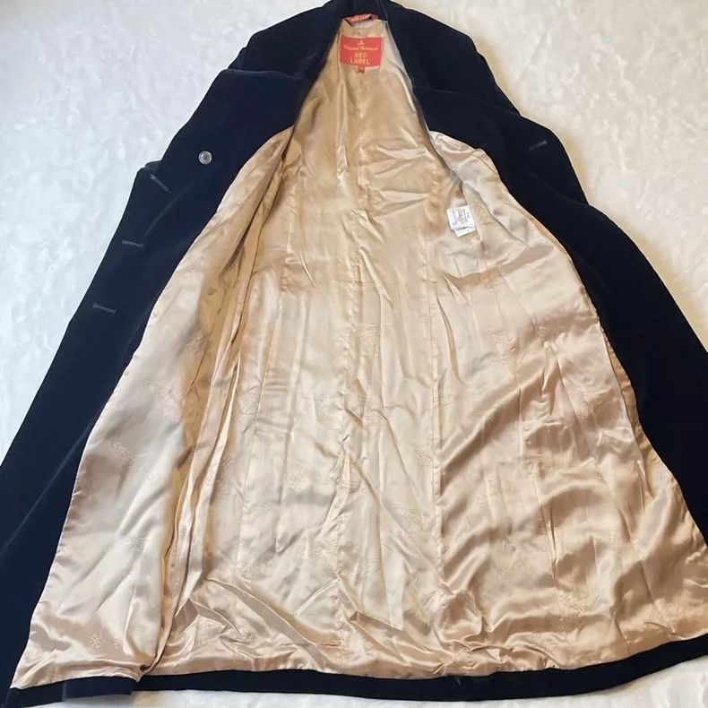 Vivienne Westwood Vivienne Westwood Dark blue shiny velvet velvet vintage co Size M / US 6-8 / IT 42-44 - 6 Thumbnail