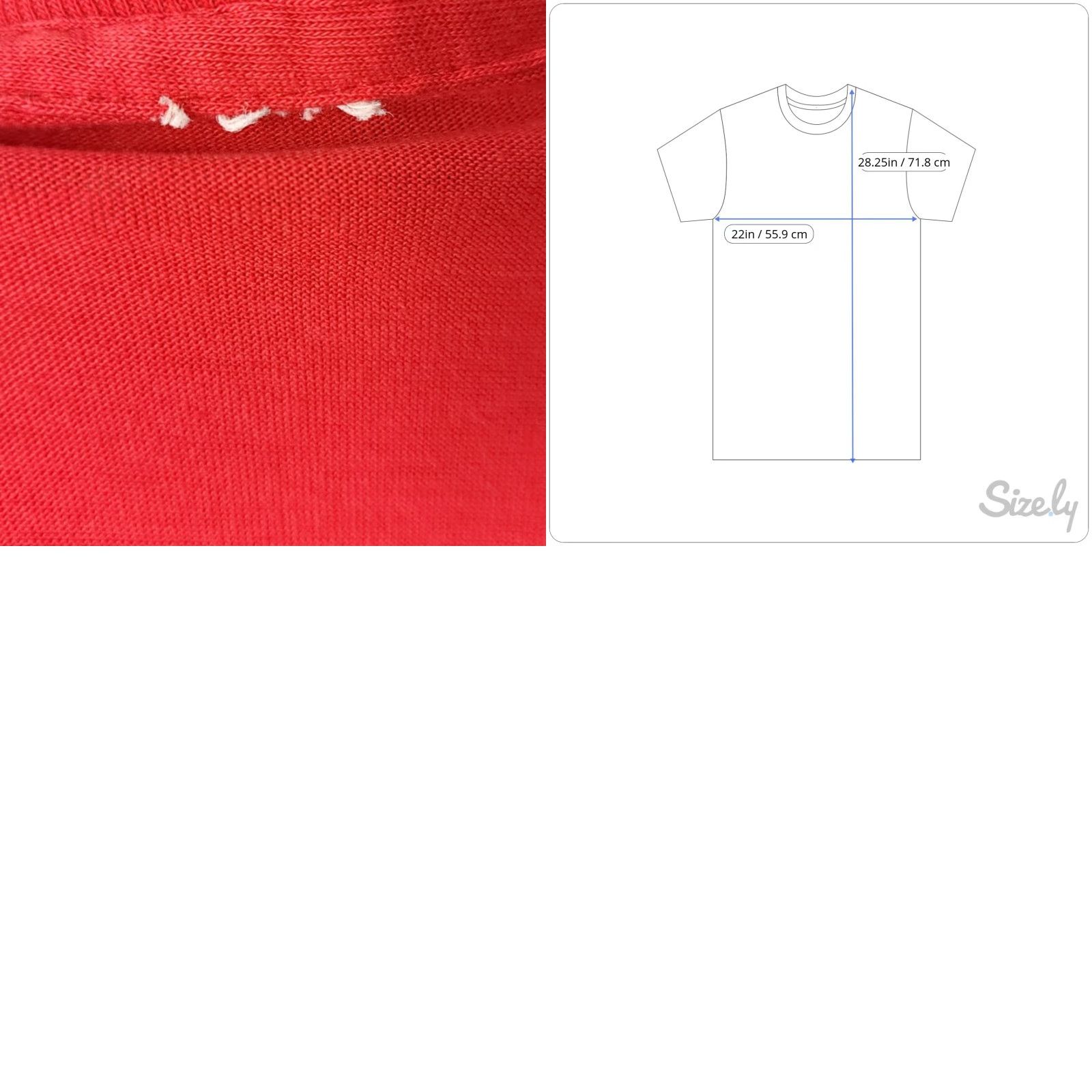 Vintage VINTAGE Operation Desert Shield T Shirt Mens Size Large 90s Jet Saudi Arabia Red Cotton Blend Short Sleeve Crew Neck Military Size US L / EU 52-54 / 3 - 8 Thumbnail