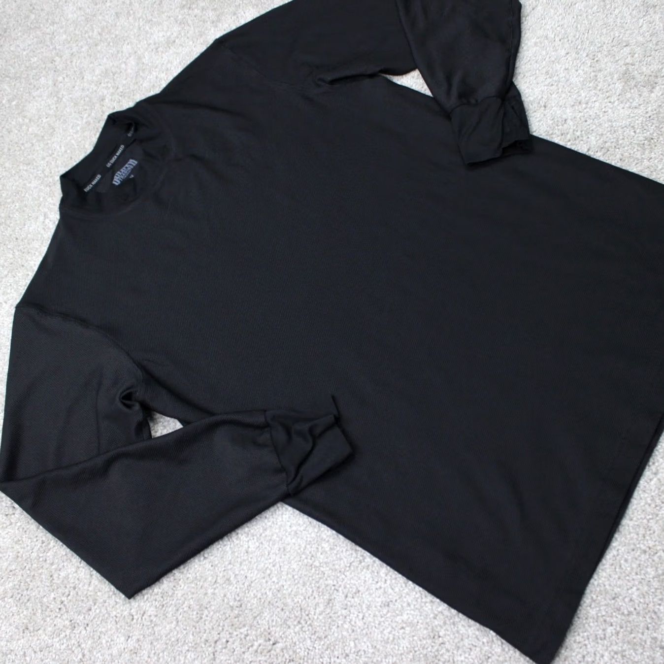 Vintage Duluth Mens Medium Black Buck Naked Performance Base Layer L/S Shirt Hustler Athletic M Size US M / EU 48-50 / 2 - 6 Thumbnail