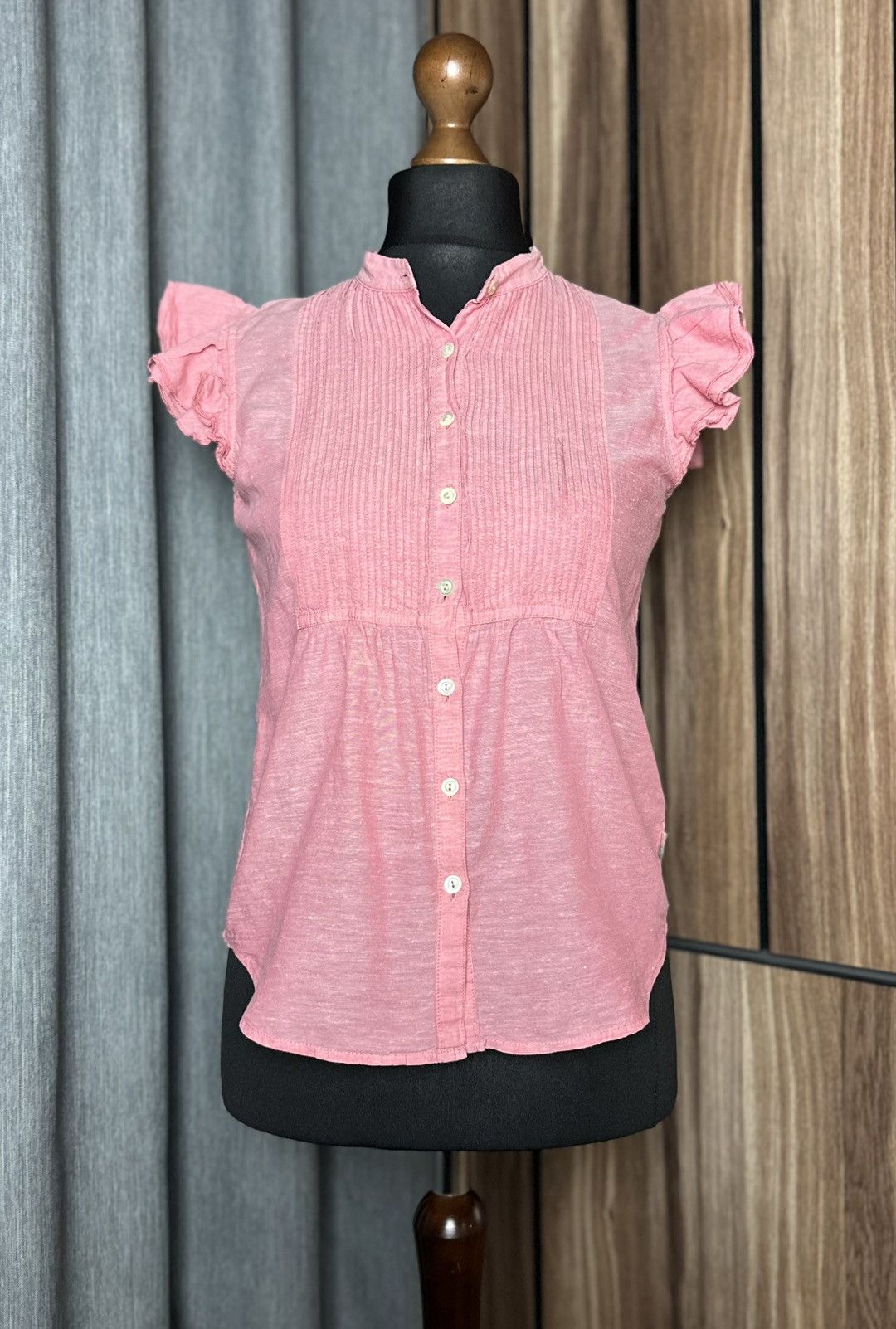 Ralph Lauren Polo Jeans Company Ralph Lauren Blouse Shirt Cotton Linen S Size S / US 4 / IT 40 - 1 Thumbnail