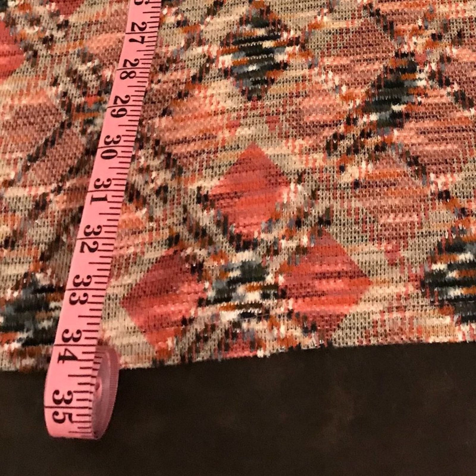 Anthropologie Anthropologie MAEVE Plaid Argyle Erina Knit Swing Dress LP Size L / US 10 / IT 46 - 5 Thumbnail