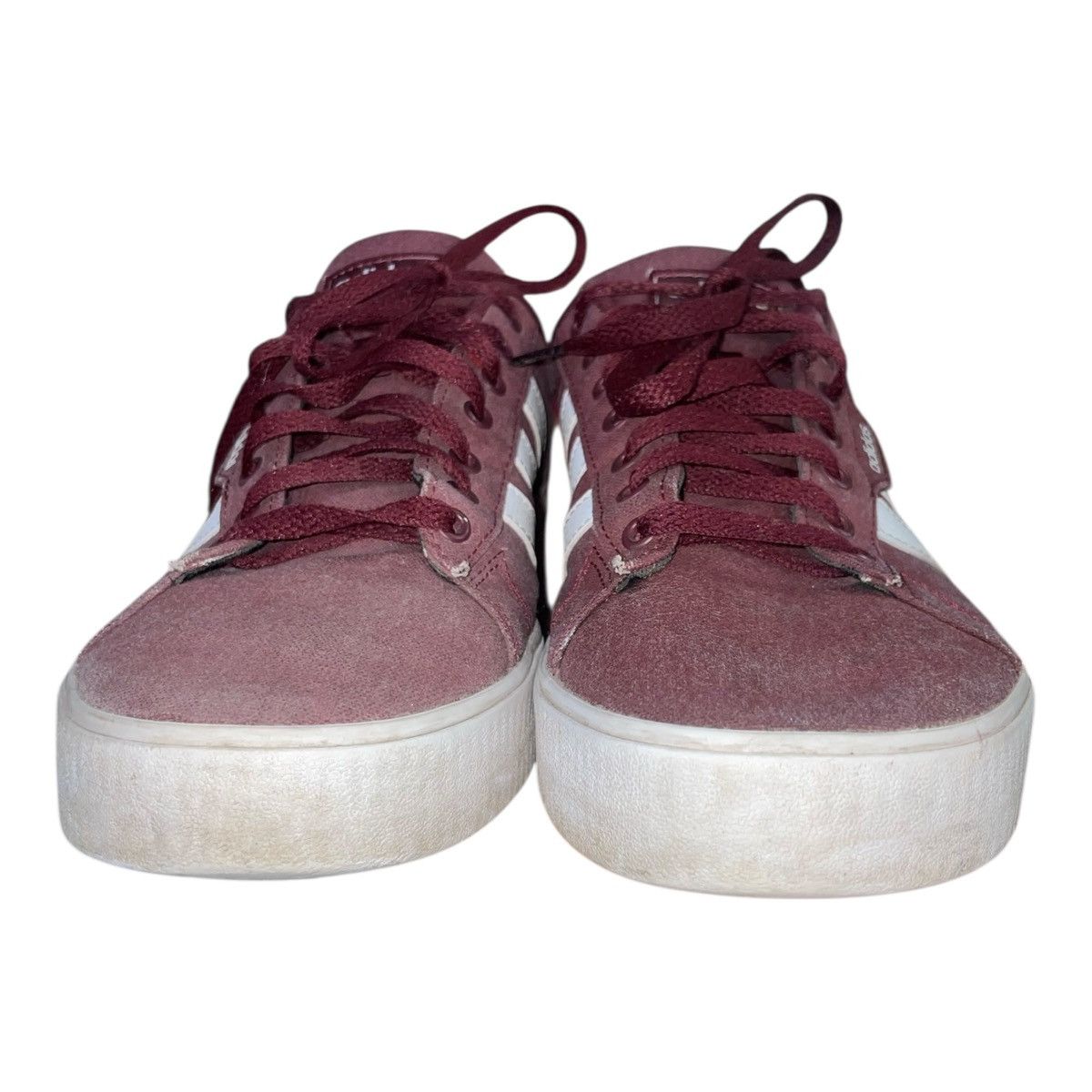 Adidas adidas Men's Daily 3.0 Burgundy /White Skate Sneakers Sz 9 Size US 9 / EU 42 - 6 Thumbnail