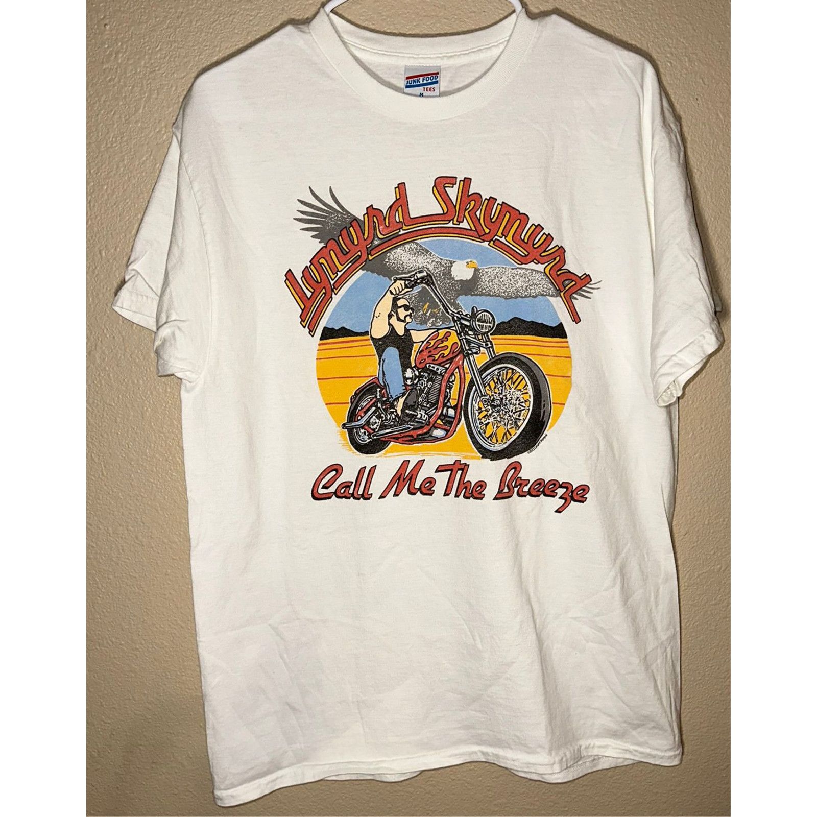 Junk Food 🎸 Vintage Style Lynyrd Skynyrd Graphic T-Shirt (Size M) Size US M / EU 48-50 / 2 - 5 Thumbnail