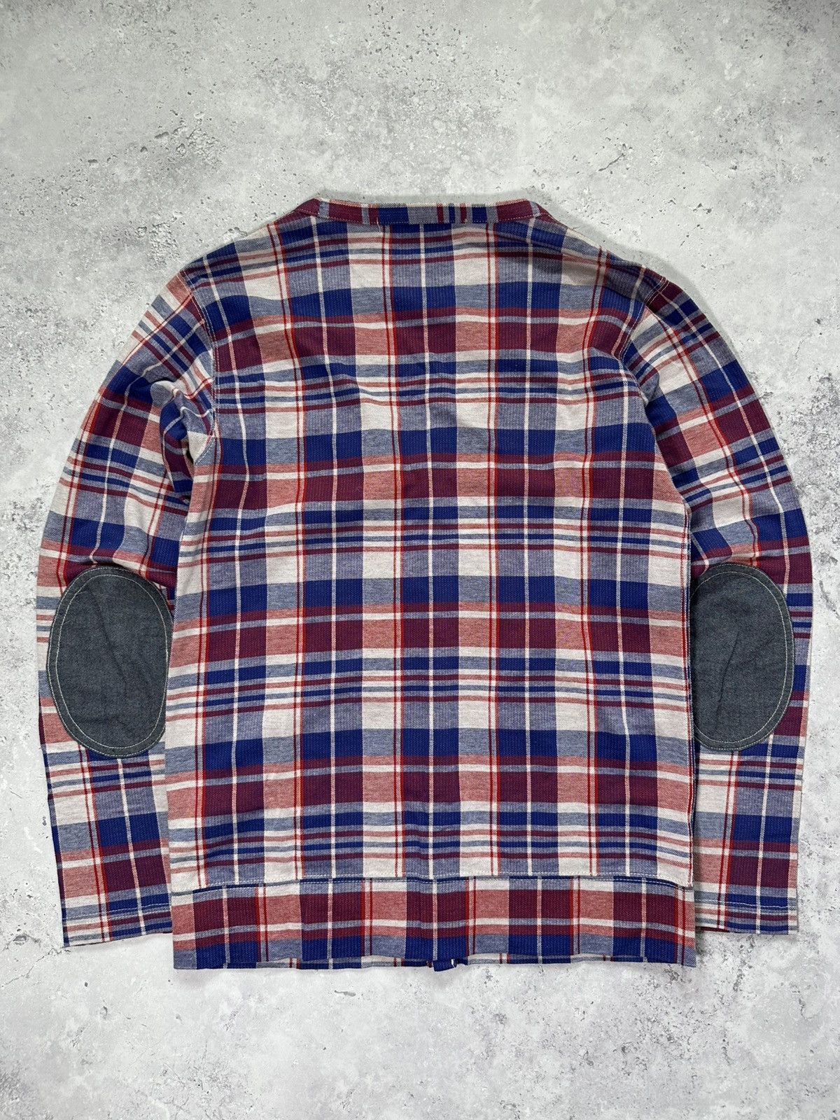 Junya Watanabe Junya Watanabe MAN Comme des Garçons 2012 Plaid Cardigan Size US S / EU 44-46 / 1 - 2 Thumbnail