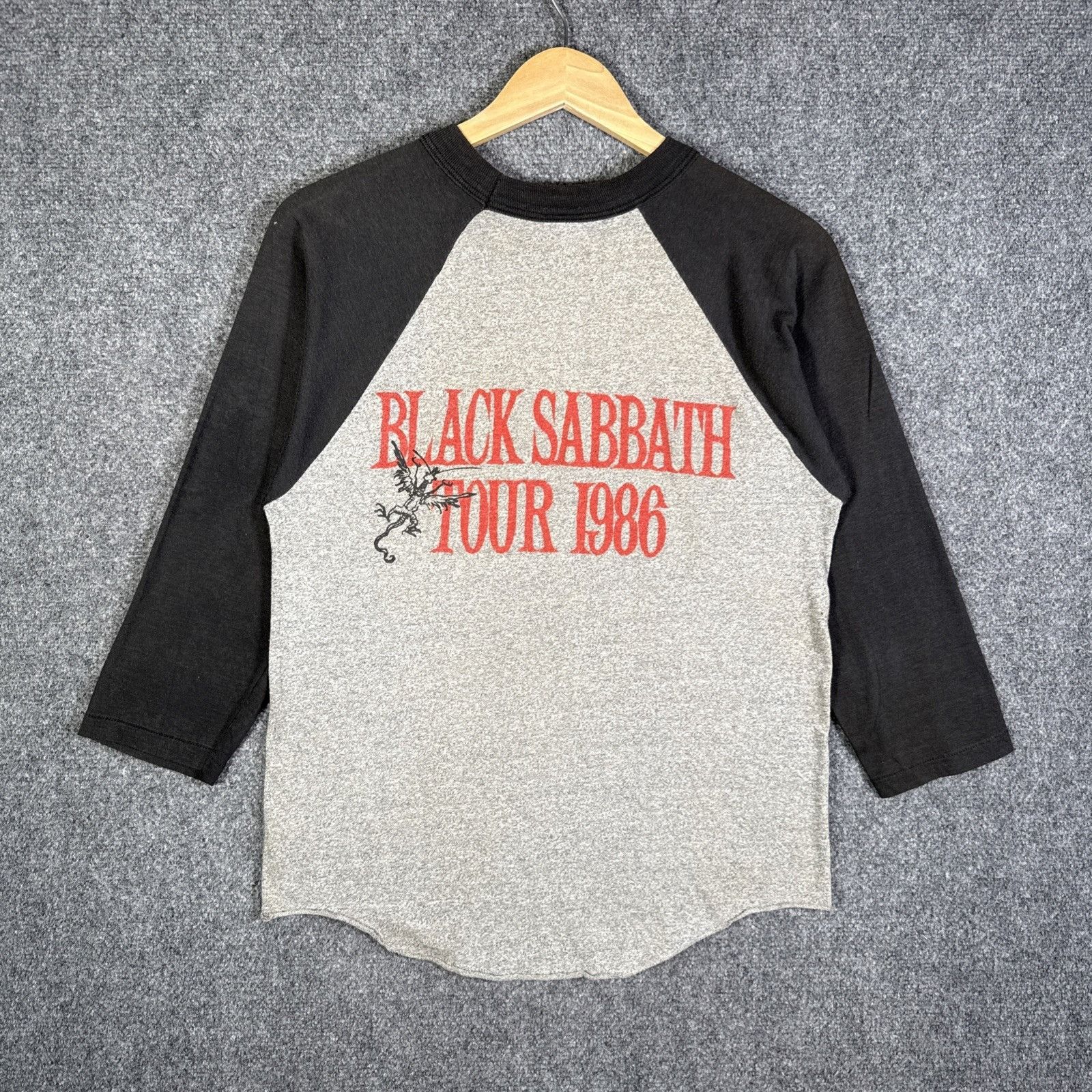 Ozzy Osbourne Vintage Black Sabbath Shirt Mens Medium Black 80s 1986 Tour Size US M / EU 48-50 / 2 - 6 Thumbnail