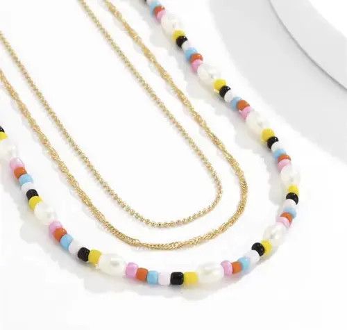Other Gold Pearl Necklace Set Size ONE SIZE - 2 Thumbnail