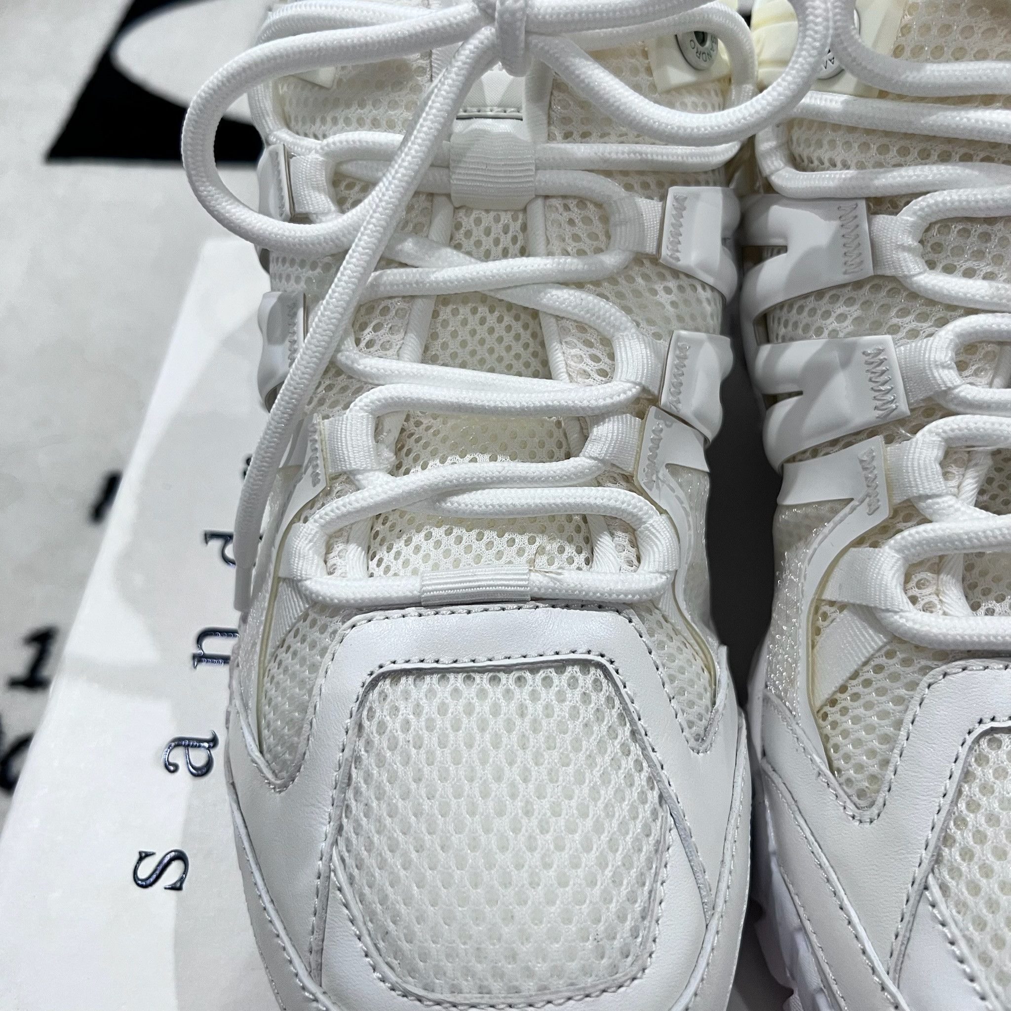 Sandro Sandro Paris Atomic H19 Monochrome Dad Chunky Sneakers Size US 9 / EU 42 - 6 Thumbnail