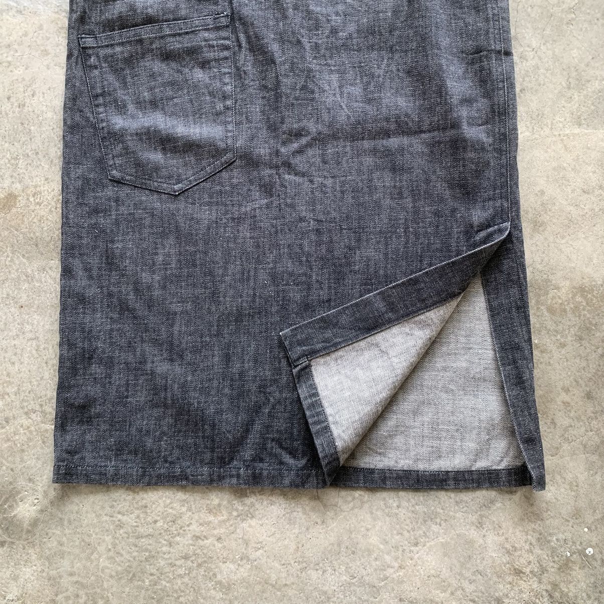Y's Y’s by yohji yamamoto archive denim skirt Size 33" - 9 Thumbnail