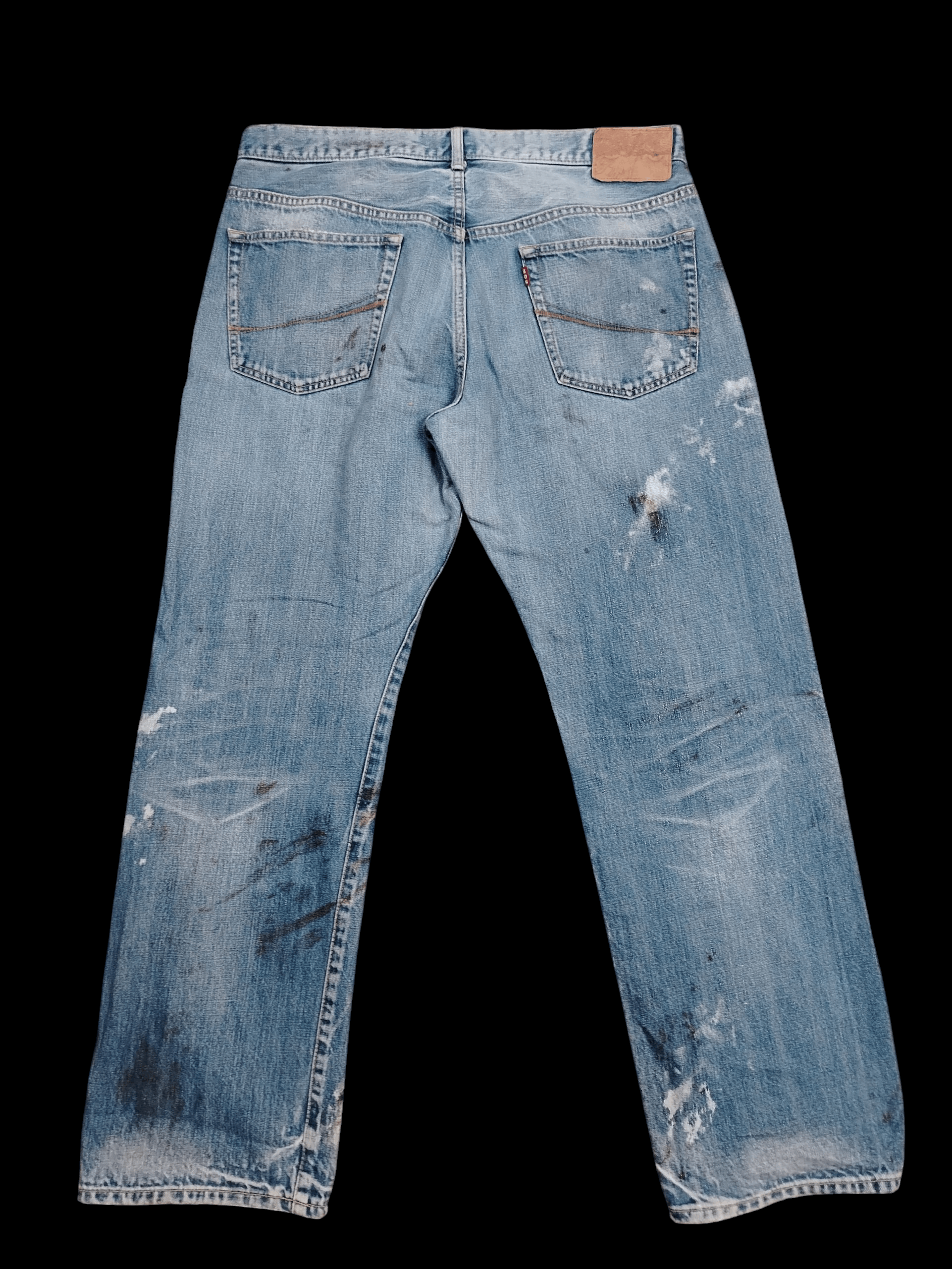 Japanese Brand Soul Of freedom selvedge Distressed Jeans Size US 34 / EU 50 - 2 Thumbnail