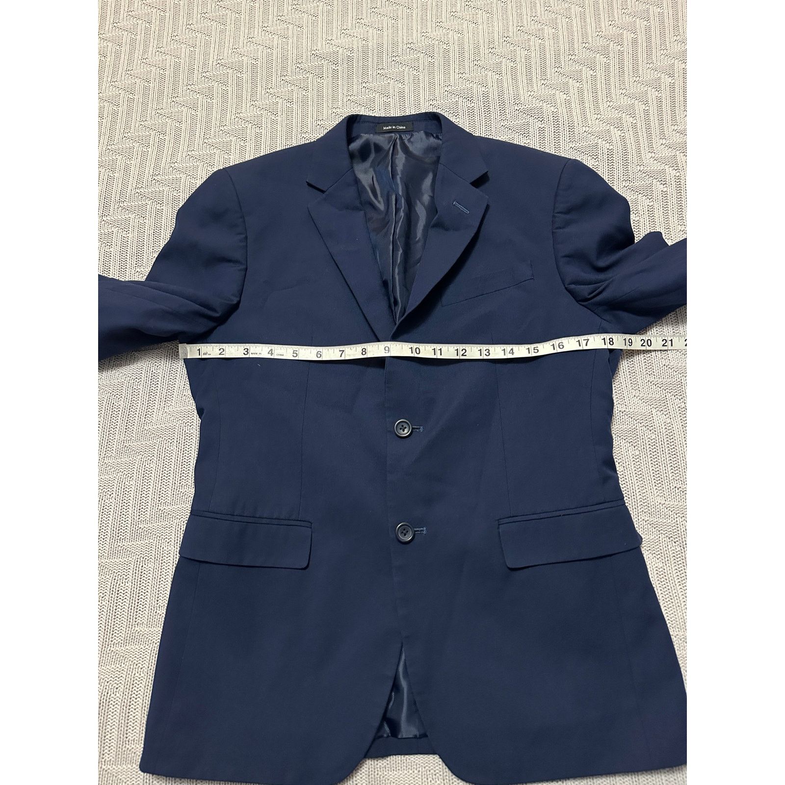 Egara Egara Orange extreme slim fit navy suit size 38S Size 38S - 8 Thumbnail