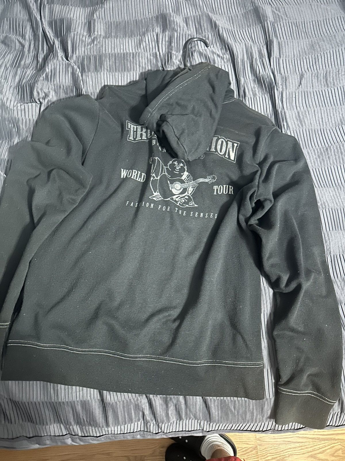 True Religion BLACK TRUE RELIGION ZIP UP Size US L / EU 52-54 / 3 - 2 Thumbnail