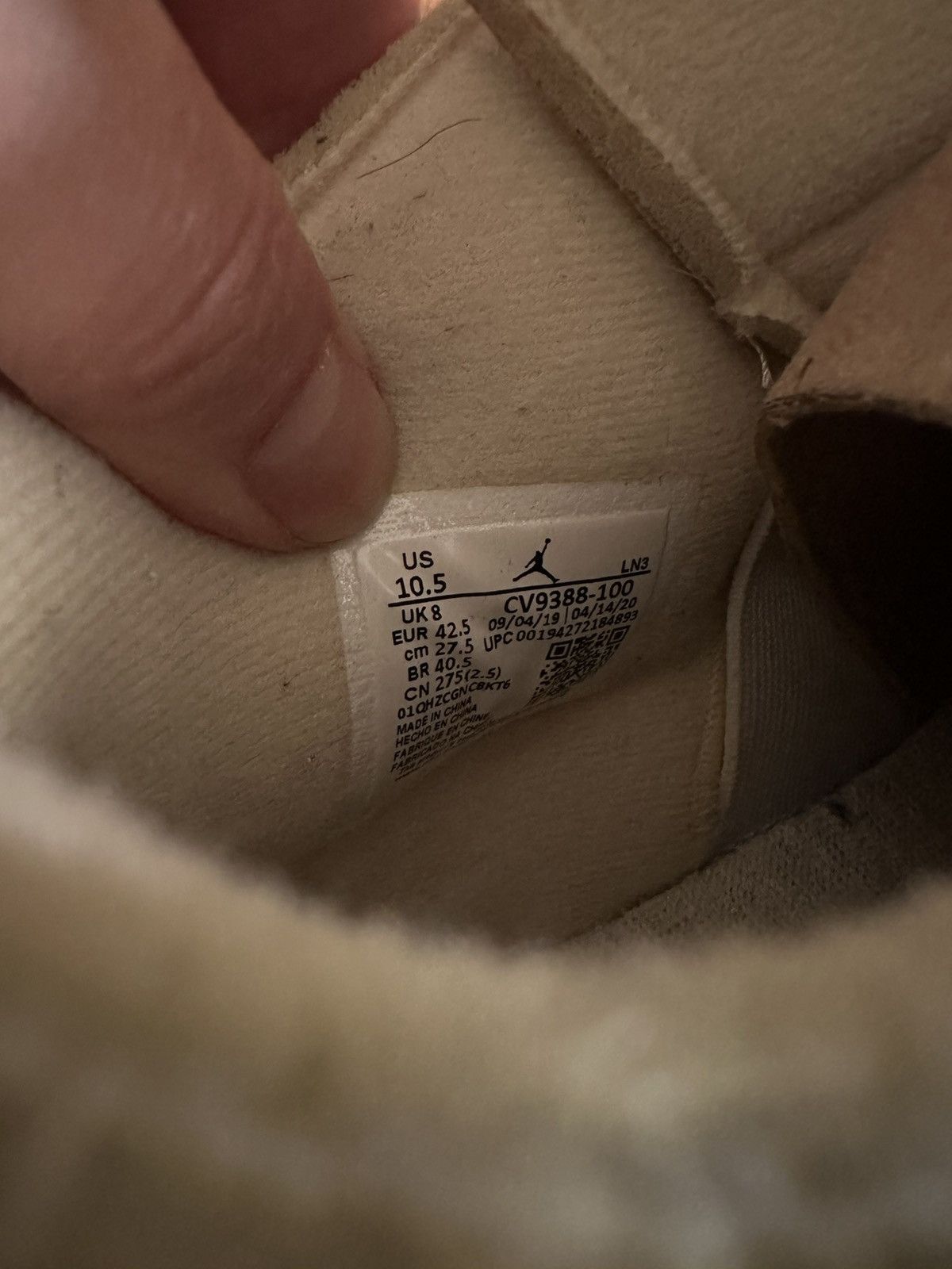 Nike × Off-White Nike x Off White Jordan 4 Sail Size US 9 / EU 42 - 7 Thumbnail