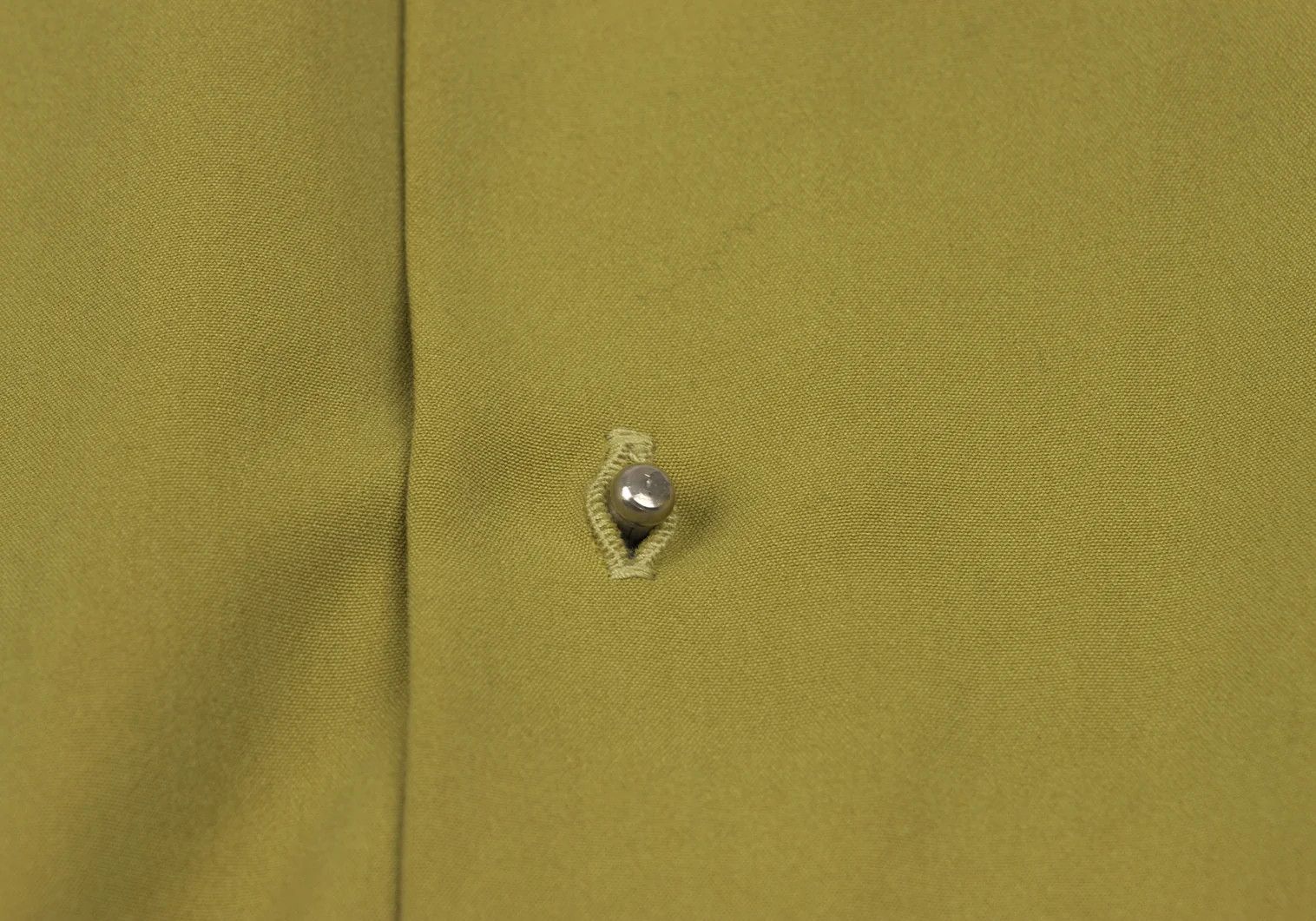 Jean Paul Gaultier Junior Gaultier Decorative Button Polo Shirt Mustard Brown Size US M / EU 48-50 / 2 - 14 Thumbnail