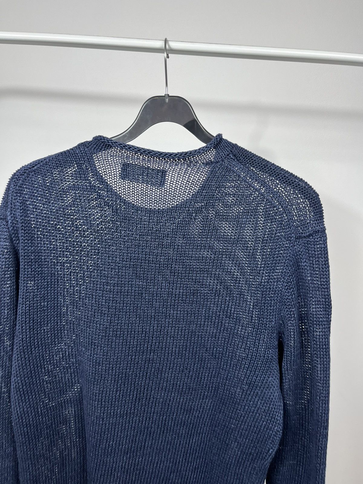 Polo Ralph Lauren Vintage Polo Ralph Lauren Mesh Knit Sweater Chainmail Mens Size US L / EU 52-54 / 3 - 13 Thumbnail