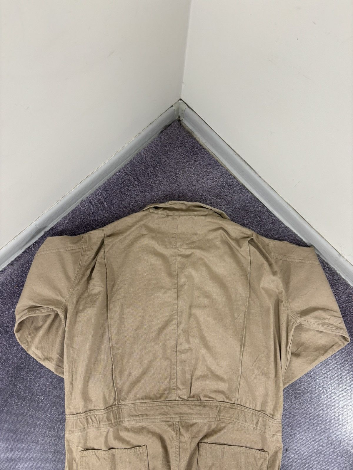 Carhartt Vintage Carhartt Flame Resistant Utility Work Beige Coverall Size US L / EU 52-54 / 3 - 25 Thumbnail