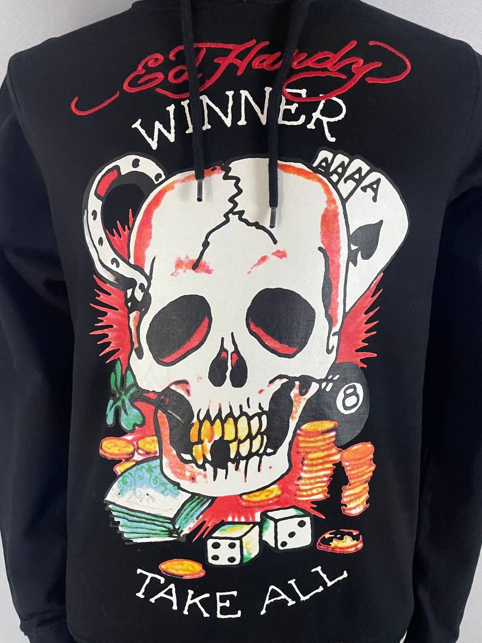 Ed Hardy Ed Hardy Black Hoodie Size US M / EU 48-50 / 2 - 6 Thumbnail