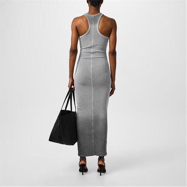 Alexander Wang o1g2r1mq0824 Distressed Maxi Dress in Grey Size XS / US 0-2 / IT 36-38 - 5 Thumbnail