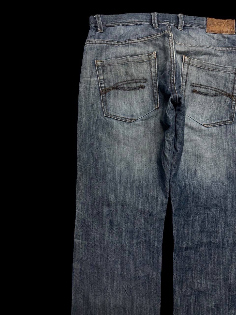Kapital THRASHED Japanese Jules Denim Regular Faded Distress Ripped Size US 34 / EU 50 - 18 Thumbnail