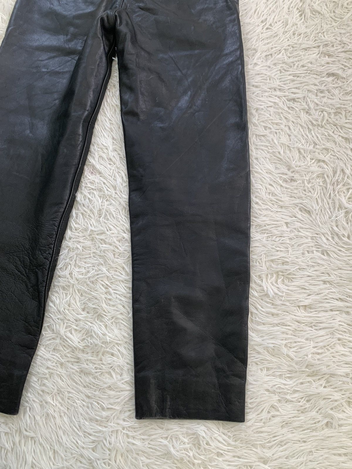 Leather Cuirs London Leather Pant Skull Button Size US 28 / EU 44 - 9 Thumbnail