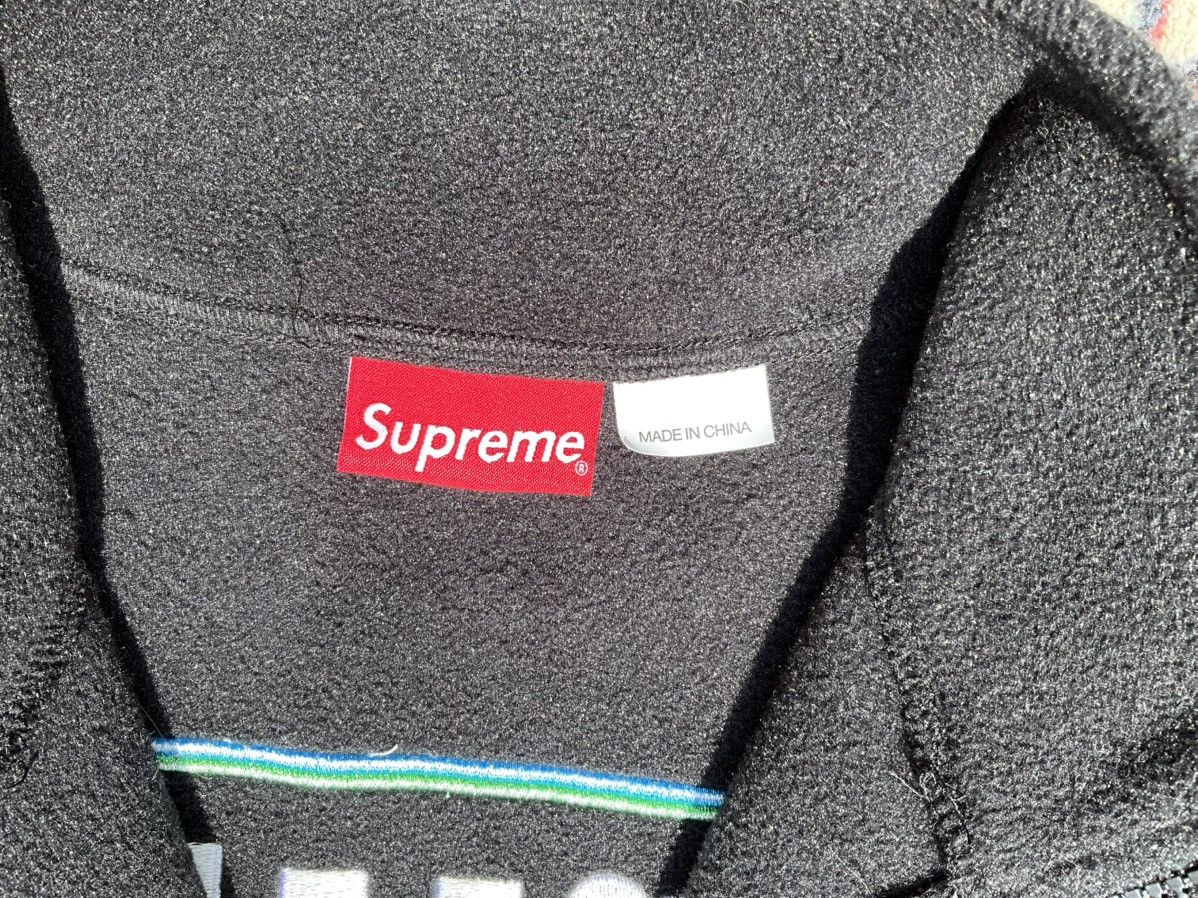 Supreme Supreme Skittles Polartec Fleece Zip Jacket Black Size Large Size US L / EU 52-54 / 3 - 6 Thumbnail