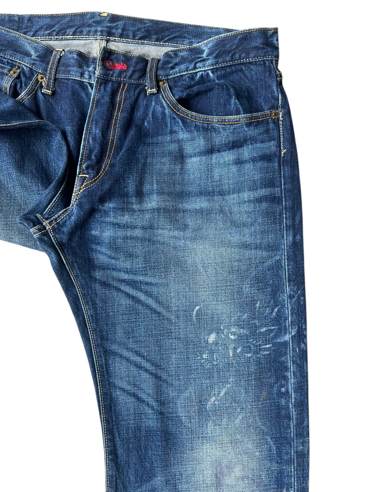 Eternal ETERNAL Japan Fade Clawmark Denim Painter Jeans Straight Cut Size US 36 / EU 52 - 11 Thumbnail