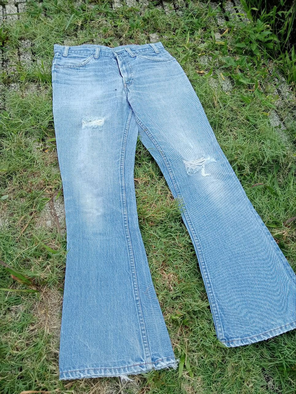 Levi's Vintage Clothing True Vintage Levis Orange Tab Bootcut Jeans Size US 31 - 3 Thumbnail