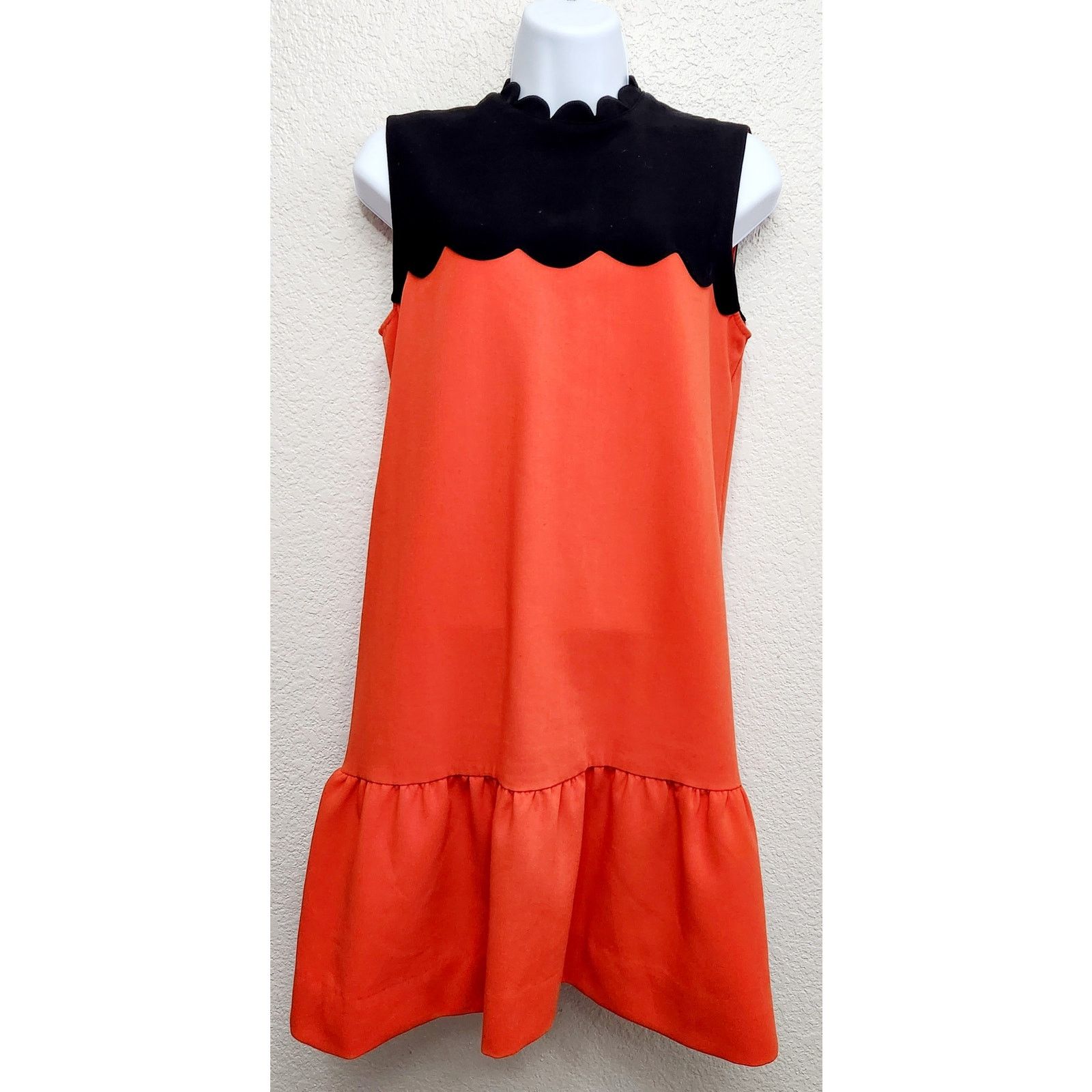 Other Victoria Beckham For Target Red Black Shift Dress Small Size S / US 4 / IT 40 - 1 Thumbnail