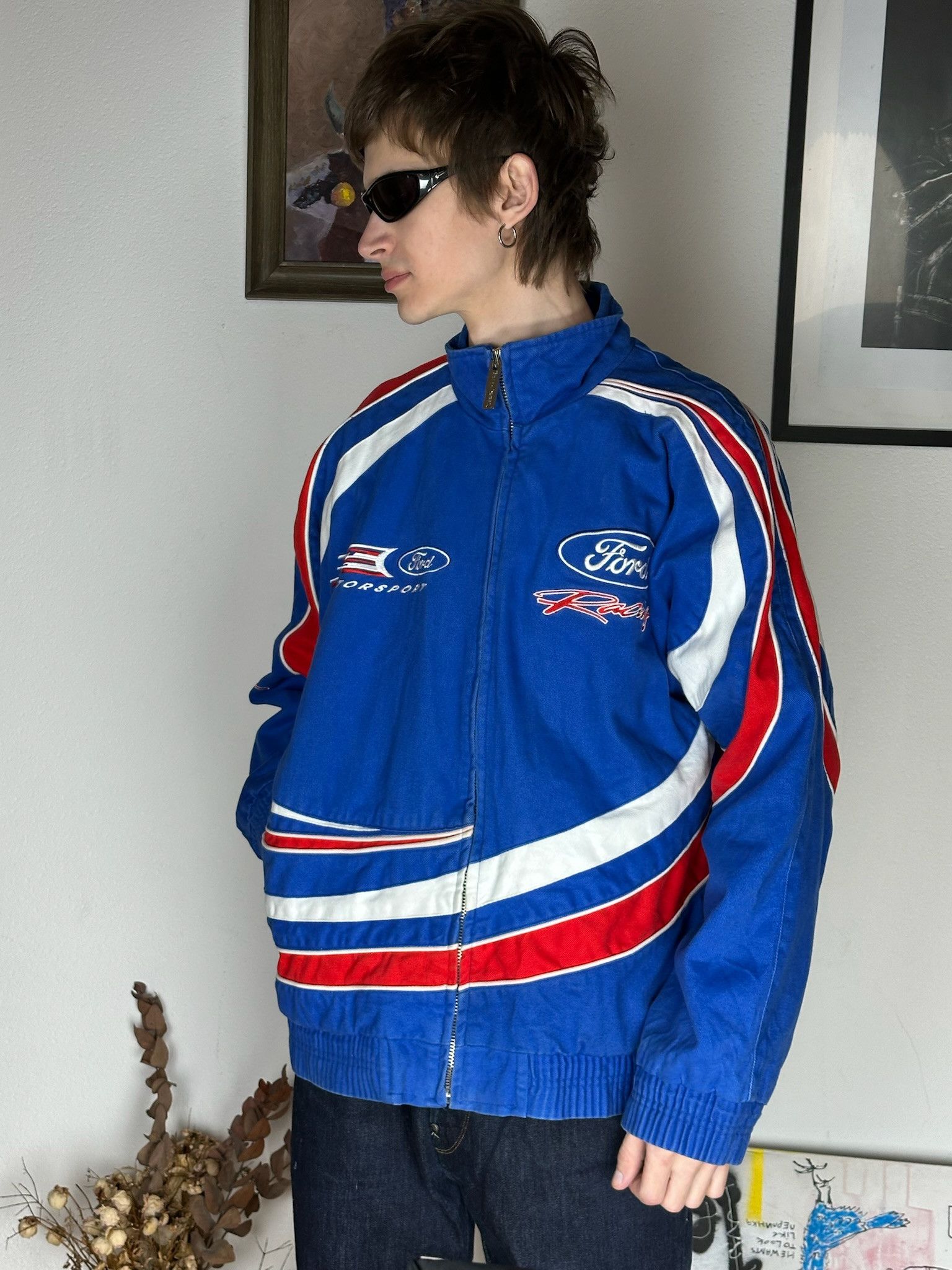Ford Vintage Ford Racing Jacket Size US M / EU 48-50 / 2 - 2 Thumbnail