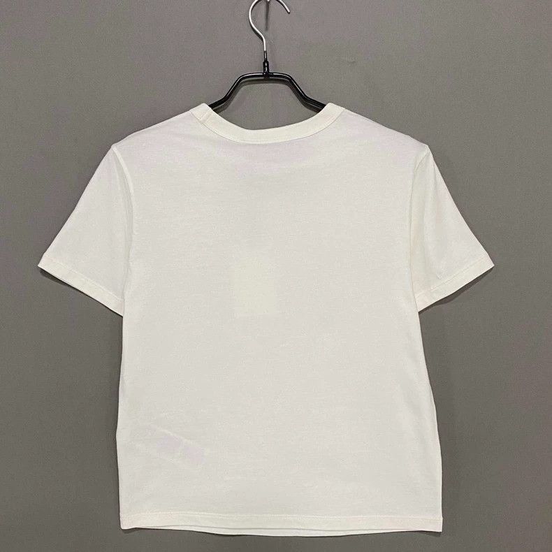 Gucci White Short Sleeve Logo TShirt by Gucci-2505 Size L / US 10 / IT 46 - 3 Thumbnail