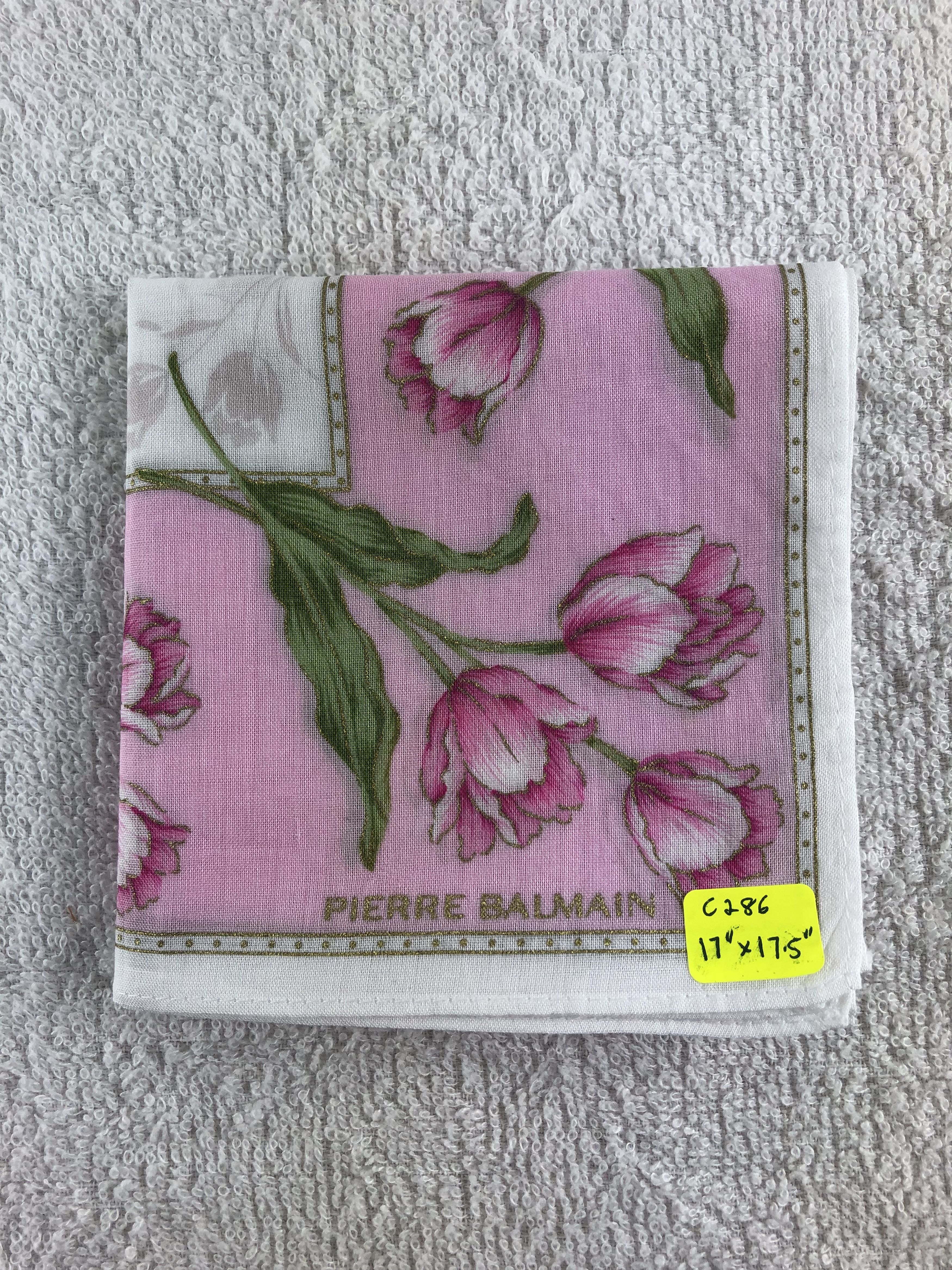 Pierre Balmain Pierre Balmain Handkerchief / Bandana / Neckerchief C286 Size ONE SIZE - 6 Thumbnail