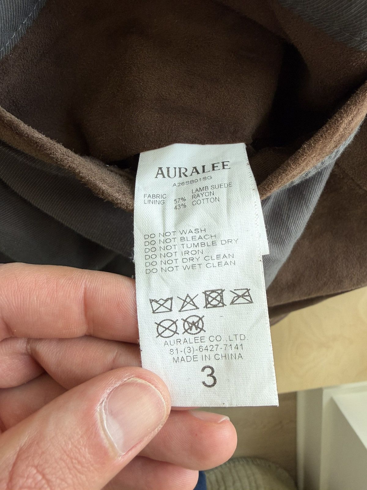 Auralee Auralee Silky Grain Suede Blouson Bomber Jacket $3366 Size US S / EU 44-46 / 1 - 12 Thumbnail
