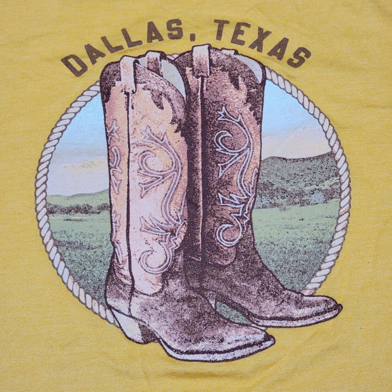 Aeropostale Aeropostale Classic Crew Tee "Dallas Texas" Boots - Junior L Size L / US 10 / IT 46 - 2 Thumbnail