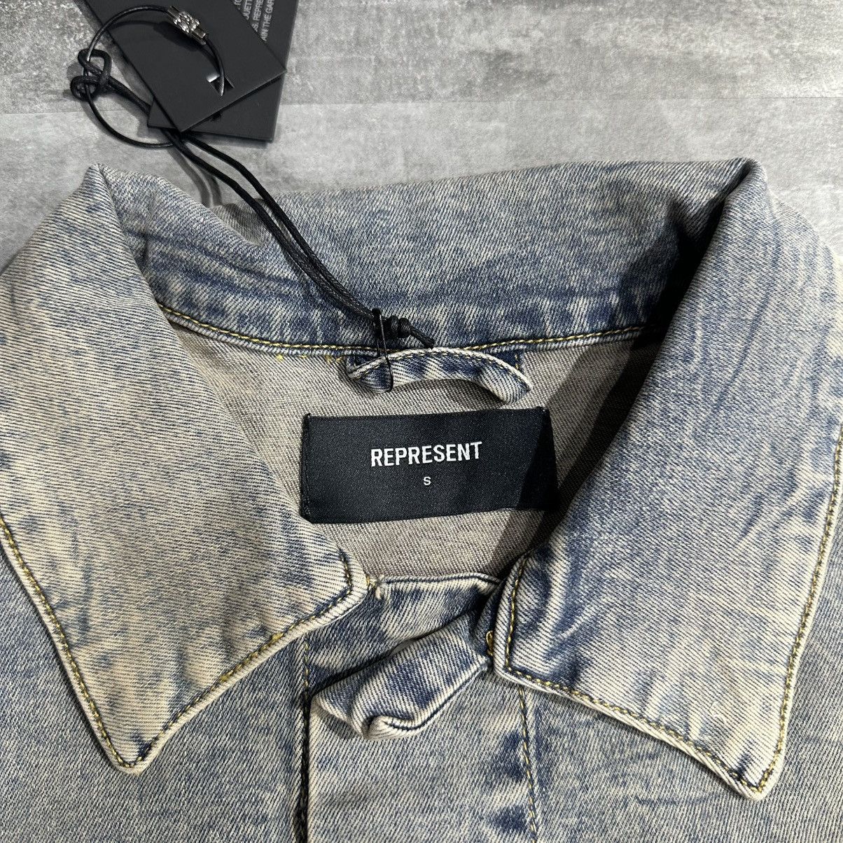 Represent Clo. Represent Storms In Heaven Denim Jacket Size US S / EU 44-46 / 1 - 5 Thumbnail