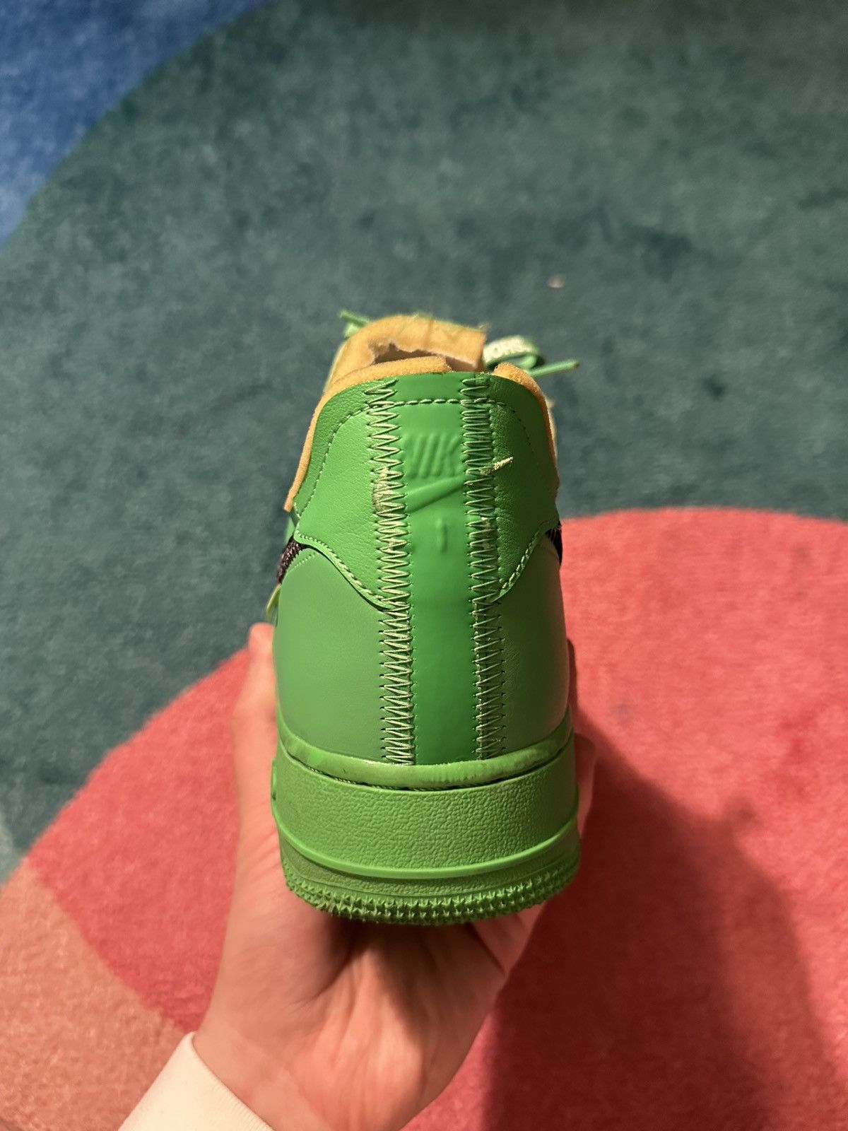 Nike × Off-White Off White x Nike Air Force 1 Low ‘Brooklyn’ Size US 11 / EU 44 - 18 Thumbnail