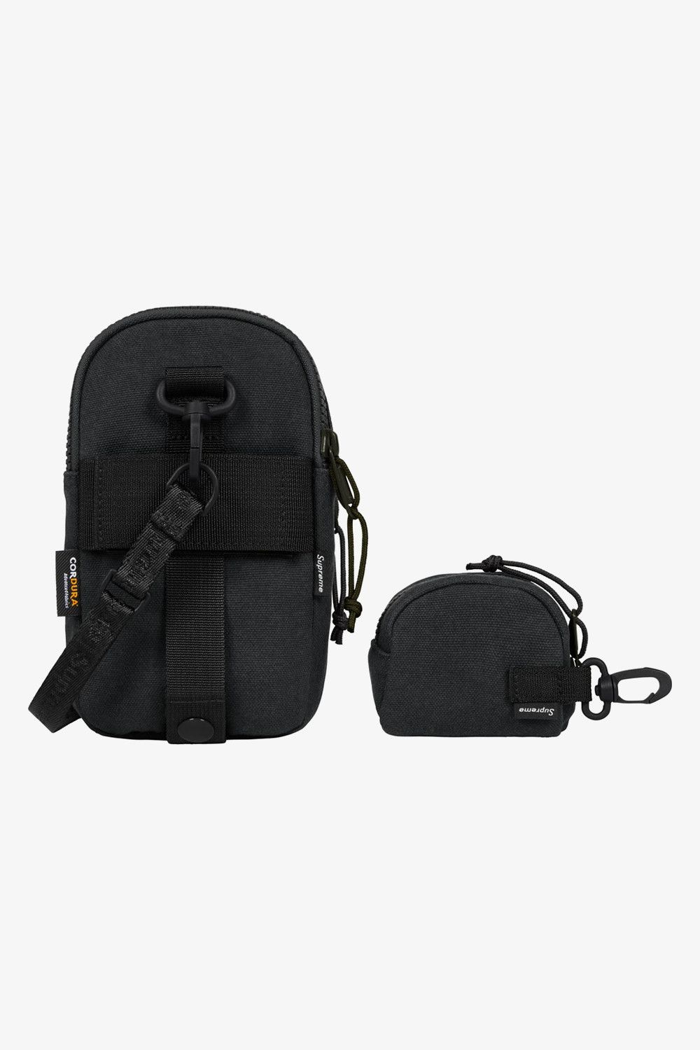 Supreme Supreme Camera Bag + Mini Pouch - Black Size ONE SIZE - 2 Thumbnail