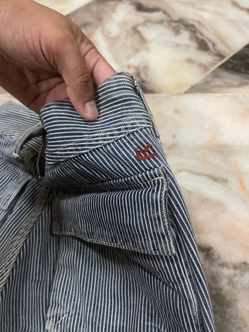 45rpm 45rpm Hickory Denim Bush pants Inspired Kapital Size 26" / US 2 / IT 38 - 8 Thumbnail