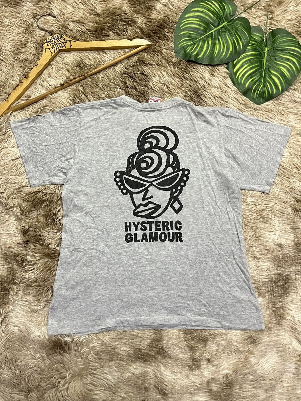 Hysteric Glamour × Japanese Brand × Vintage Vintage Hysteric Glamour Big Logo Tee Japan 🇯🇵 Size US S / EU 44-46 / 1 - 2 Thumbnail