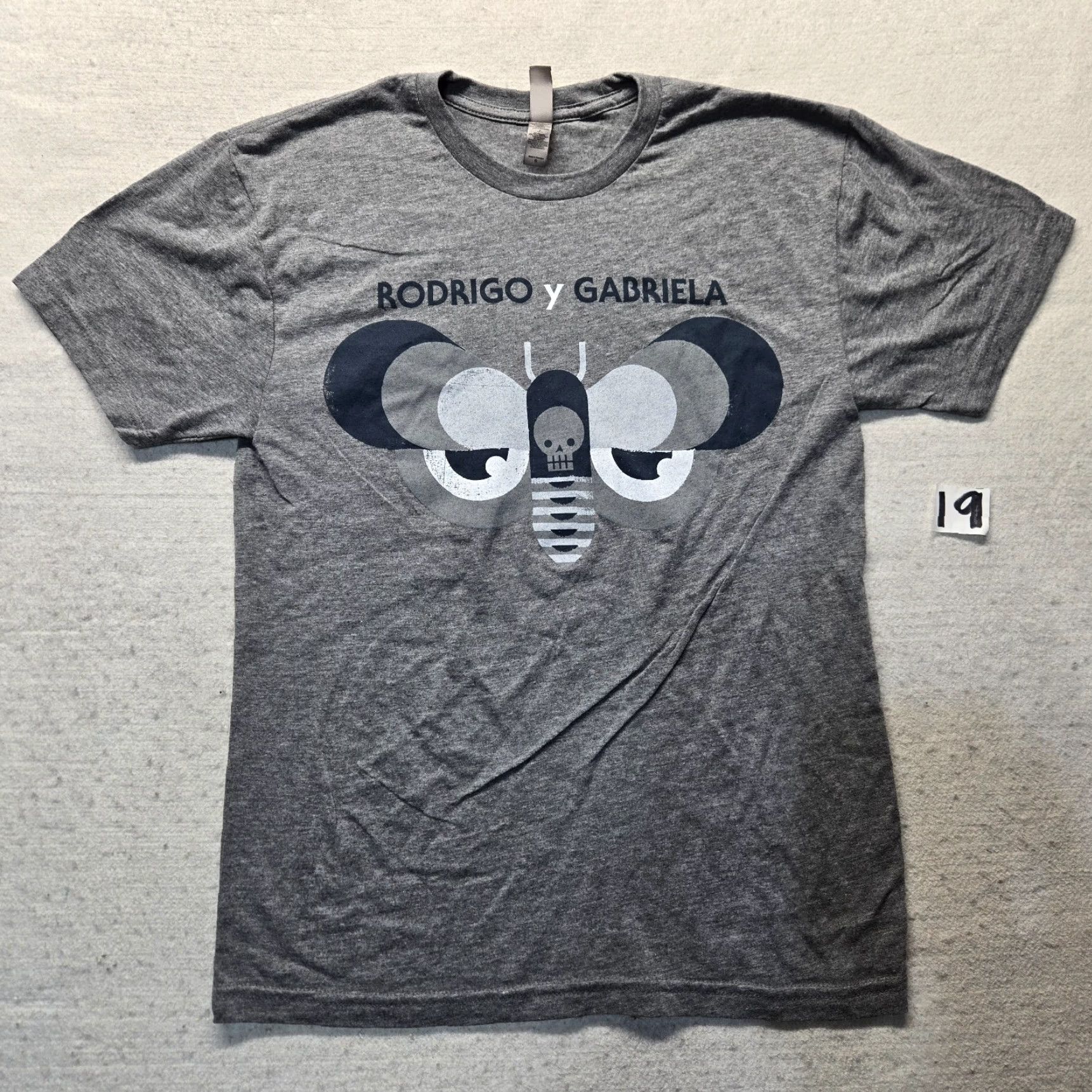 Vintage RODRIGO Y GABRIELA Shirt Adult Small Gray 2013 US Summer Tour Tee T-Shirt Mens Size US S / EU 44-46 / 1 - 2 Thumbnail