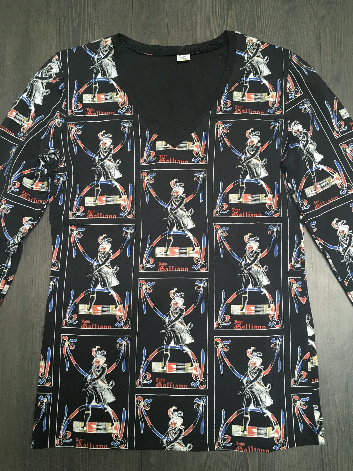 John Galliano John Galliano Over Print Pirates Size L / US 10 / IT 46 - 1 Thumbnail